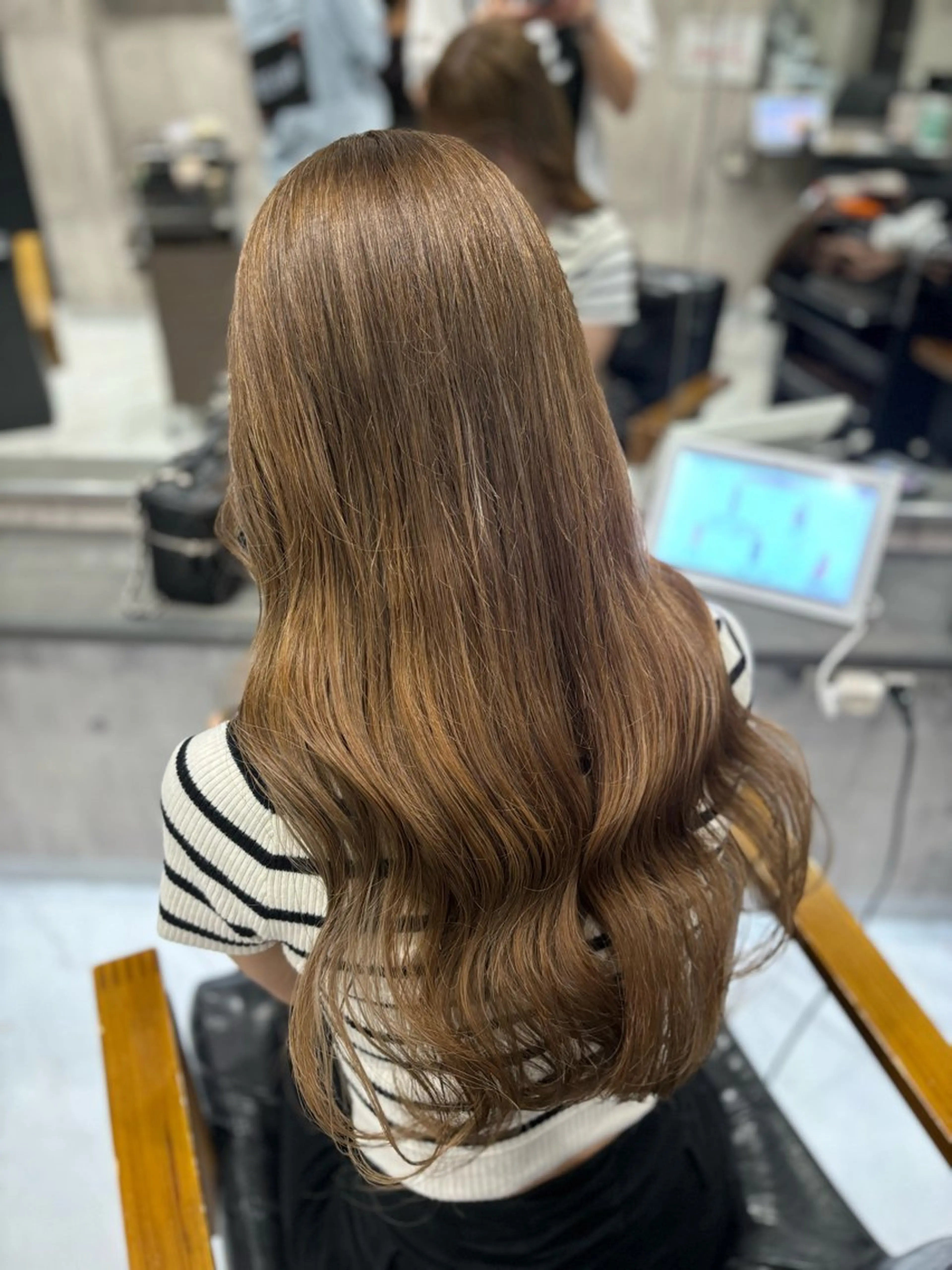 ロング ヘアカラー ボブ/ブリーチなし艶 カラー🫧sHOMaのヘアスタイル