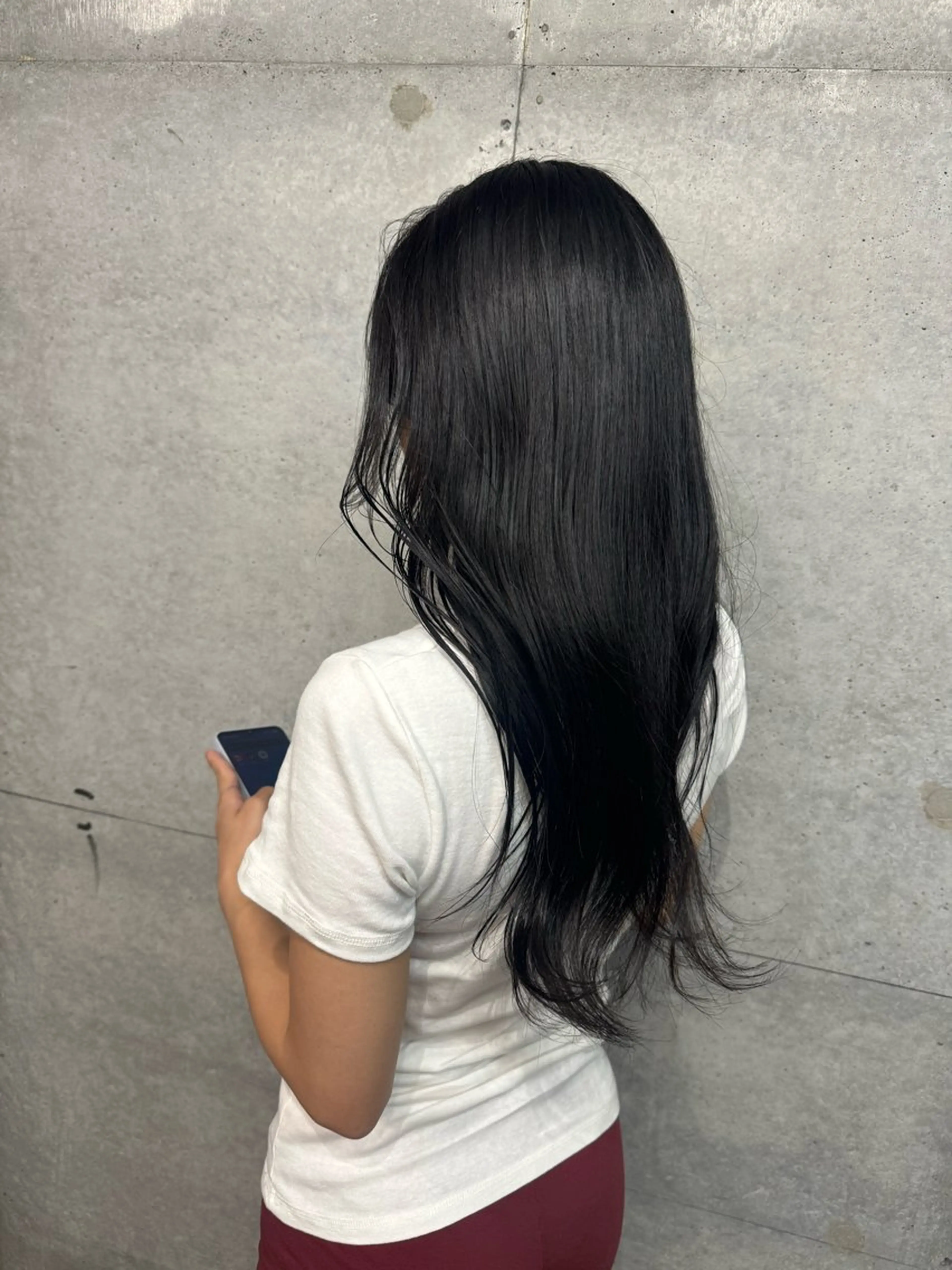 カラー 艶髪/ハイトーン モカのヘアスタイル