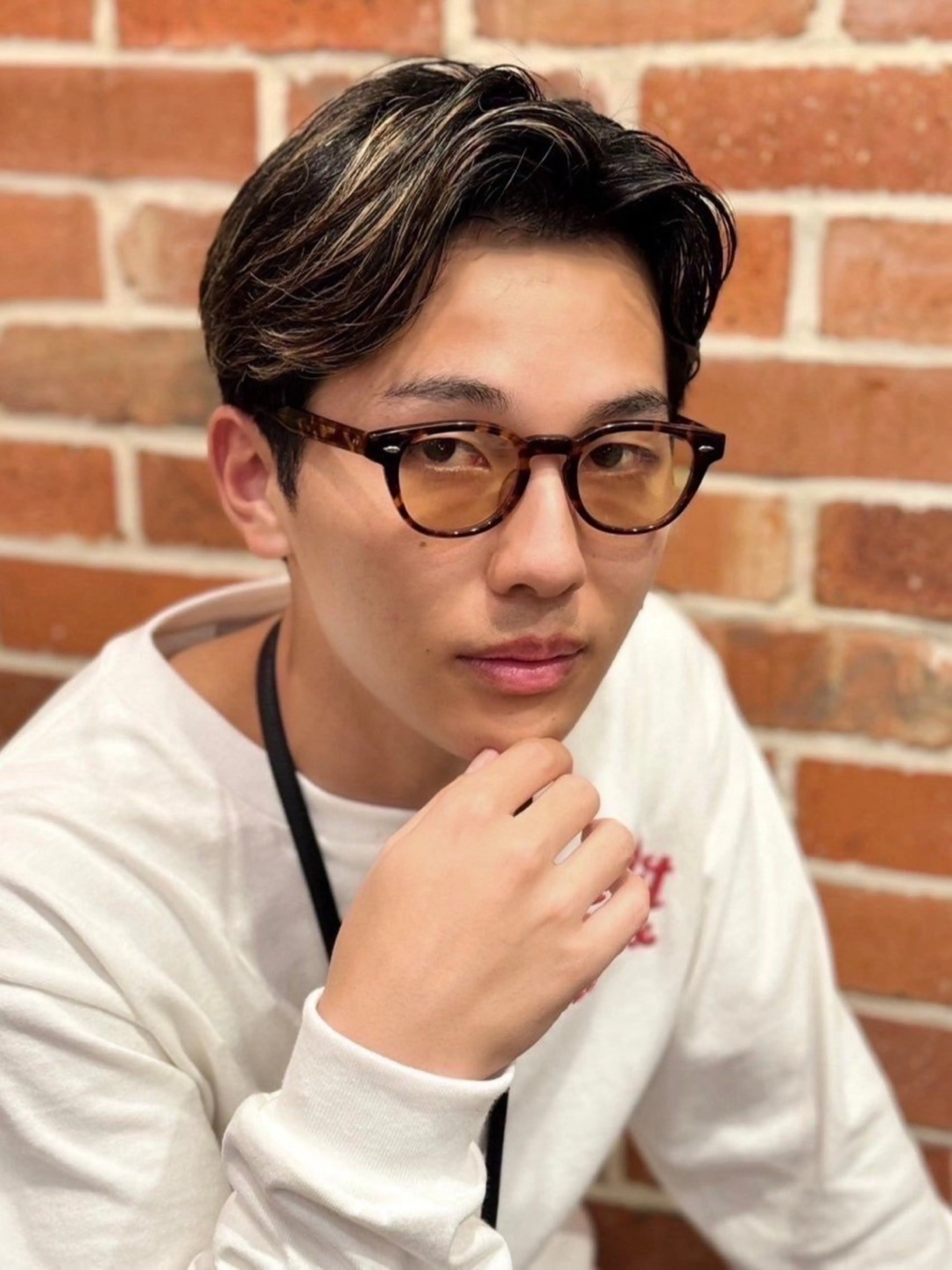 ショート パーマ メンズ ひらお あおとのヘアスタイル