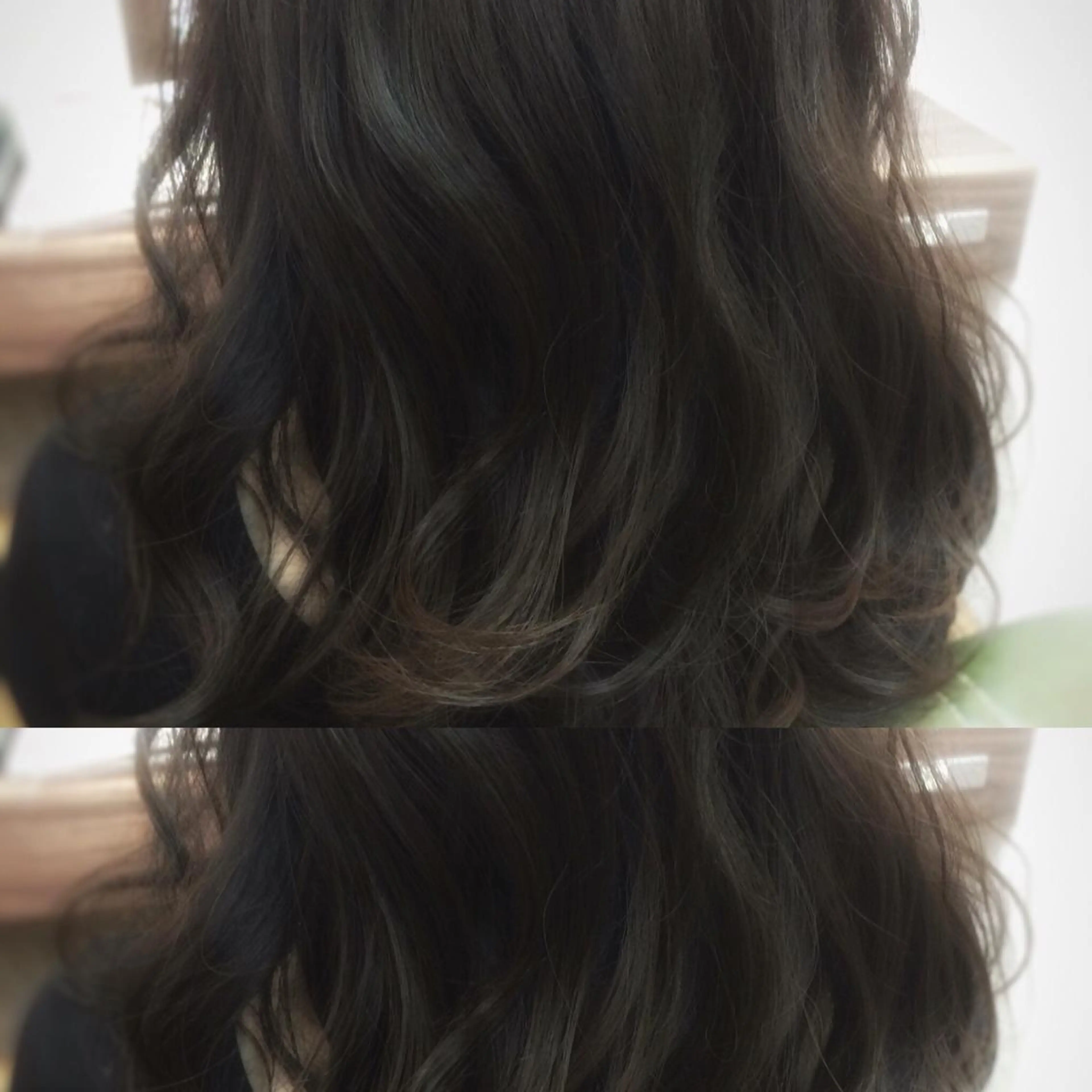 ミディアム カラー ブラウンカラー トリートメント 🟦髪質改善6年 💊YAMAMOTOのヘアスタイル