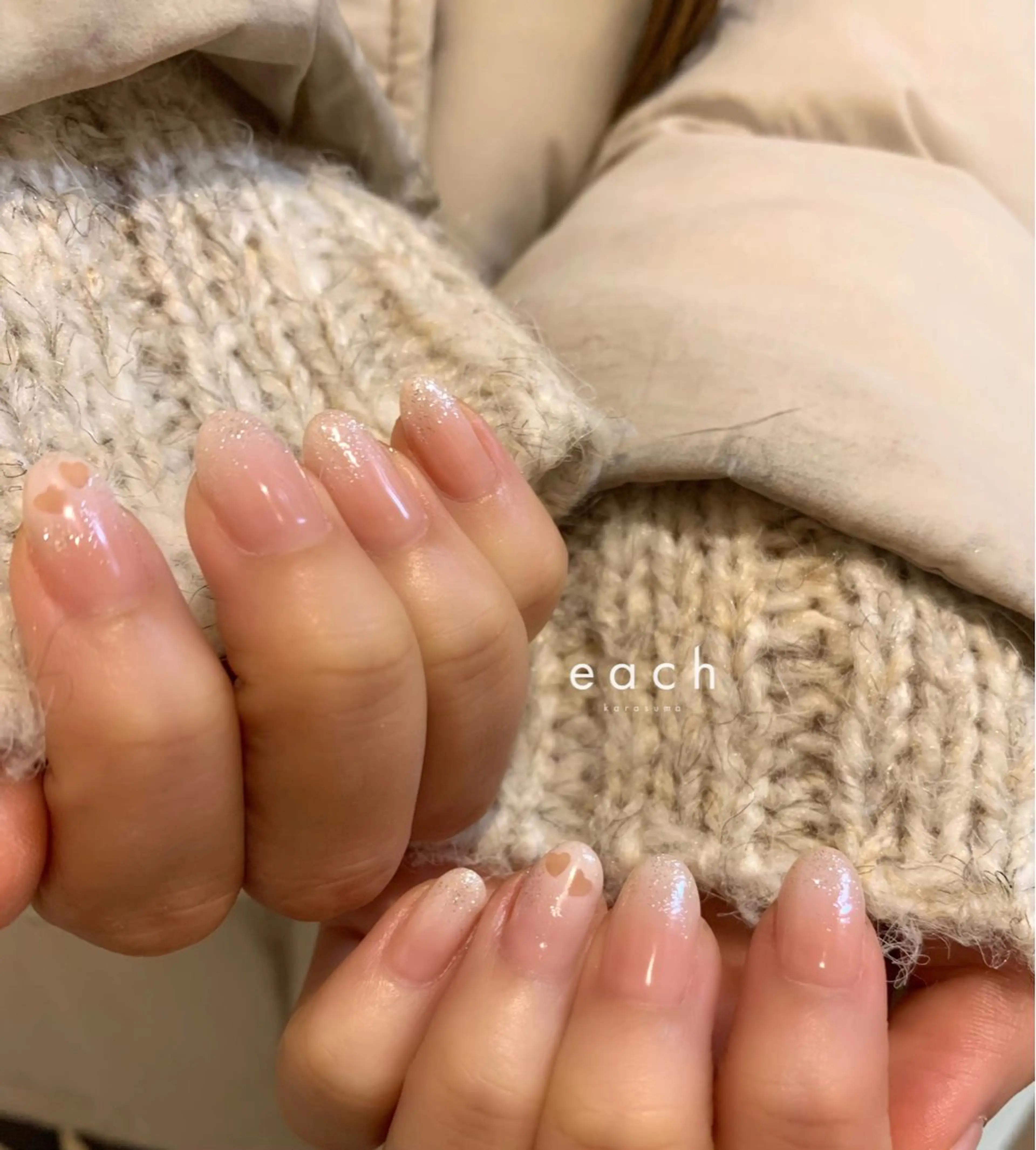 ネイル アートネイル each Hibikiのネイルデザイン