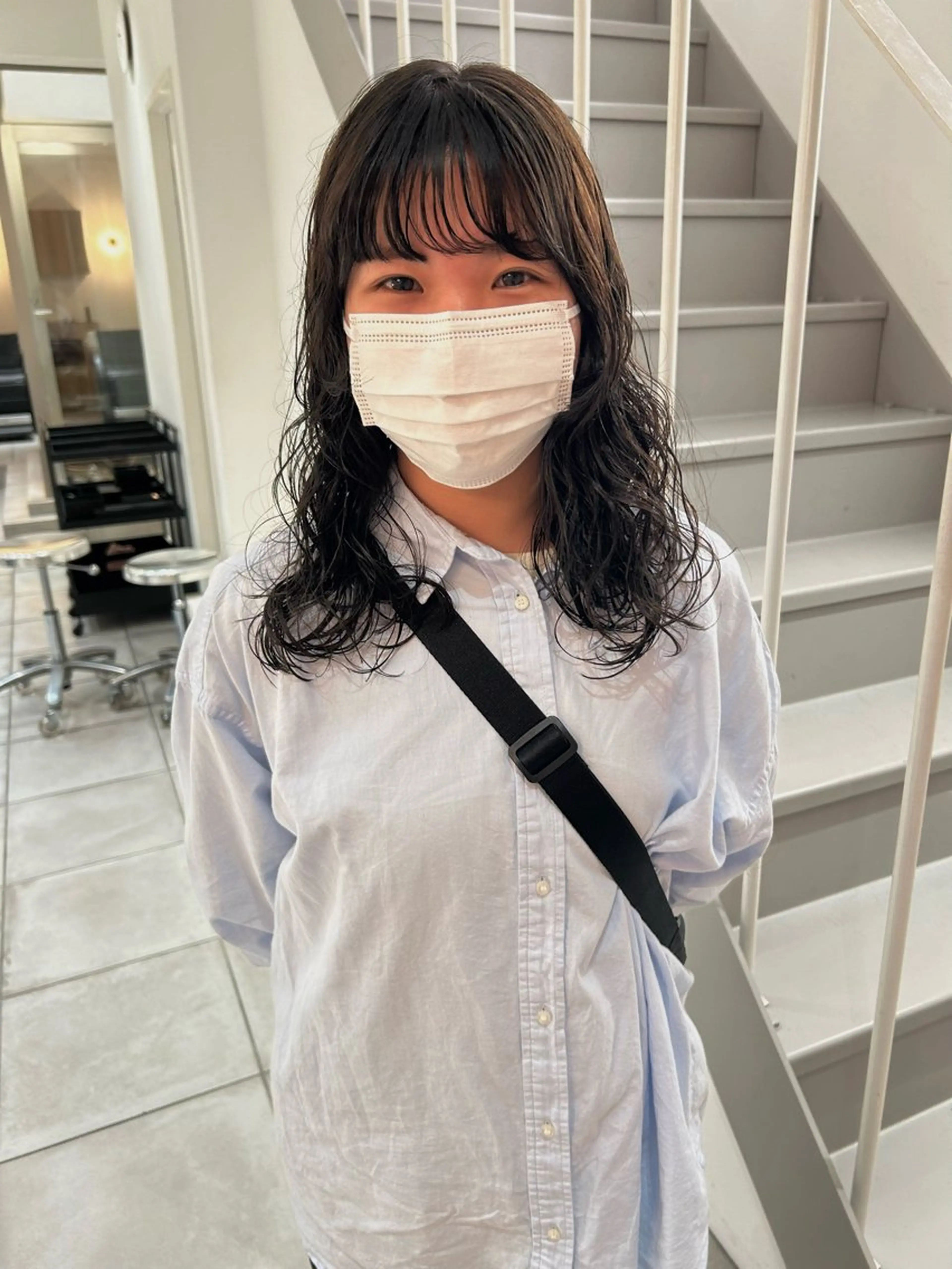 ロング パーマ hanabi /melt西梅田のヘアスタイル