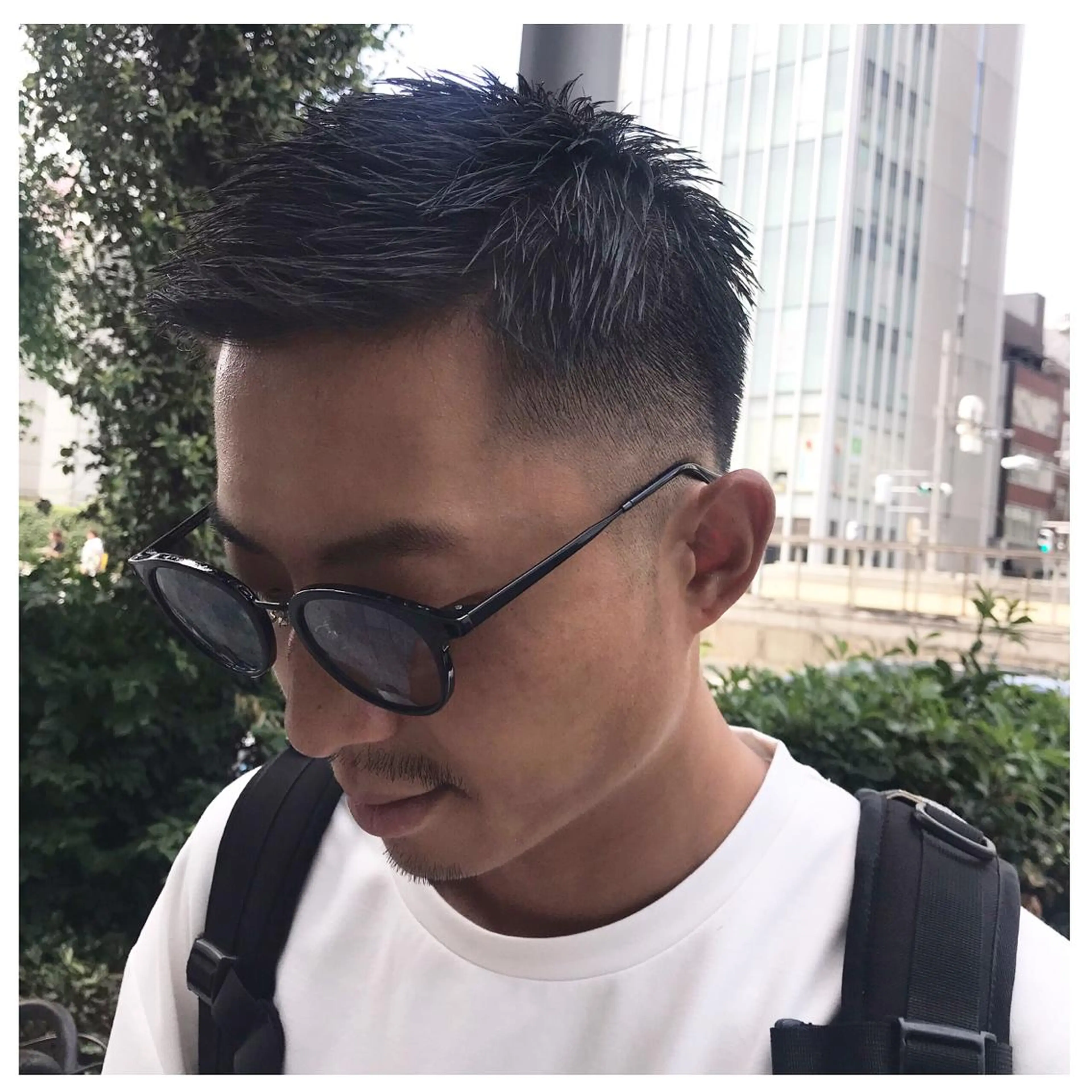 ショート メンズ フェードカット 大阪ヴィーガンサロン KANAKOのヘアスタイル