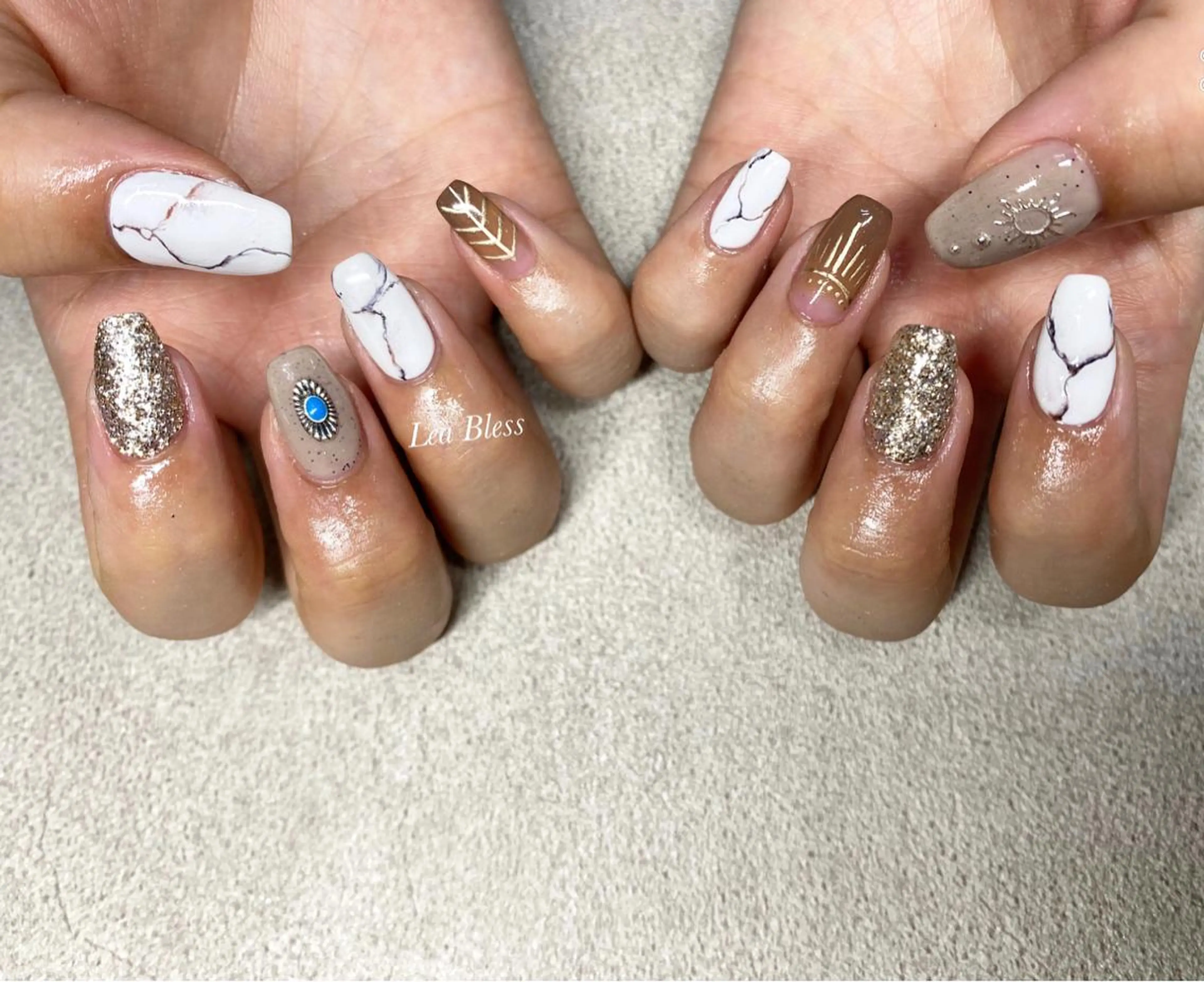 ネイル Lea Bless 河原町のネイルデザイン