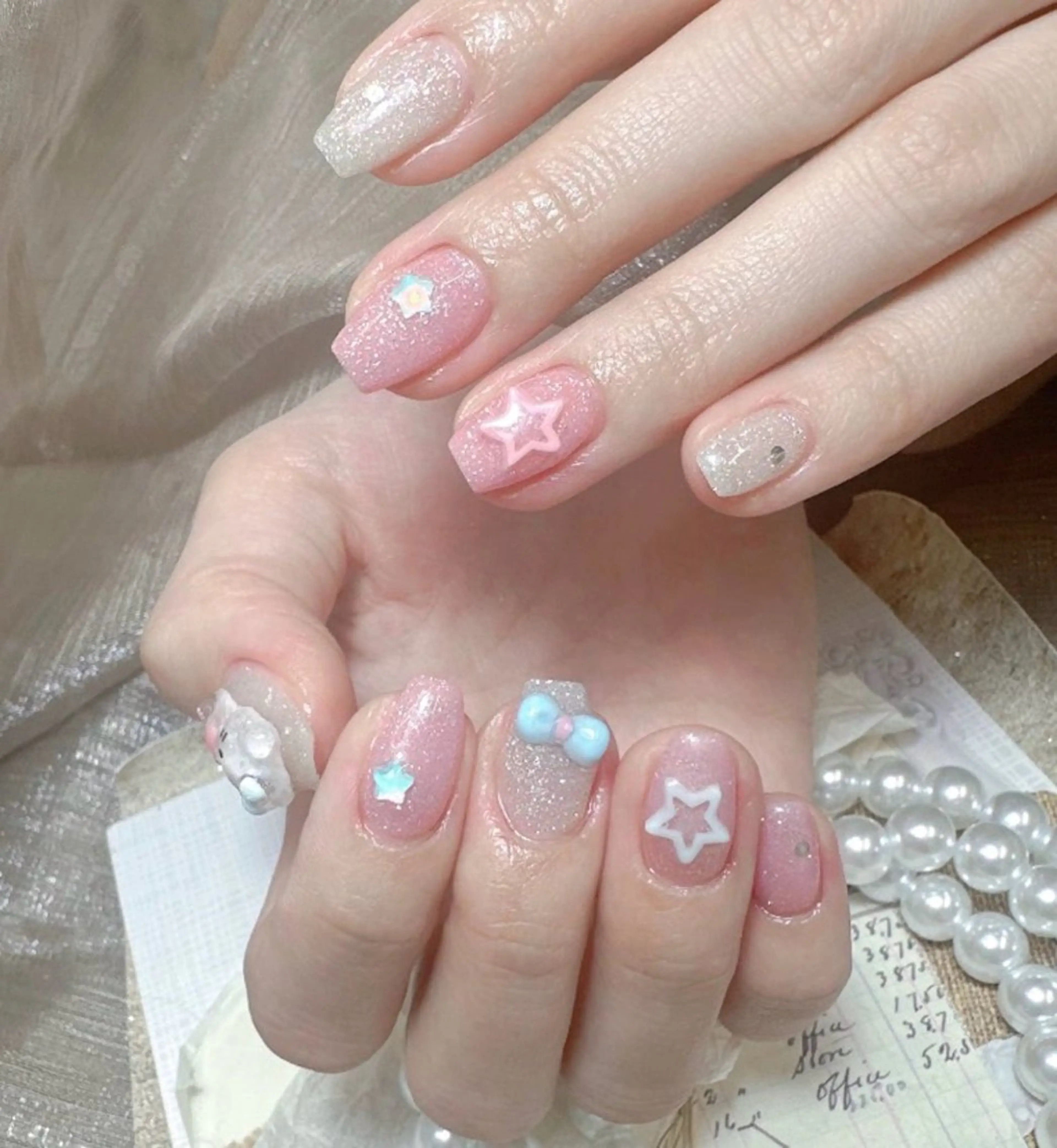 ネイル マグネットネイル 持ち込み オフィスネイル シンプルネイル ワンホンネイル ハンドネイル GCP Nail はるのネイルデザイン