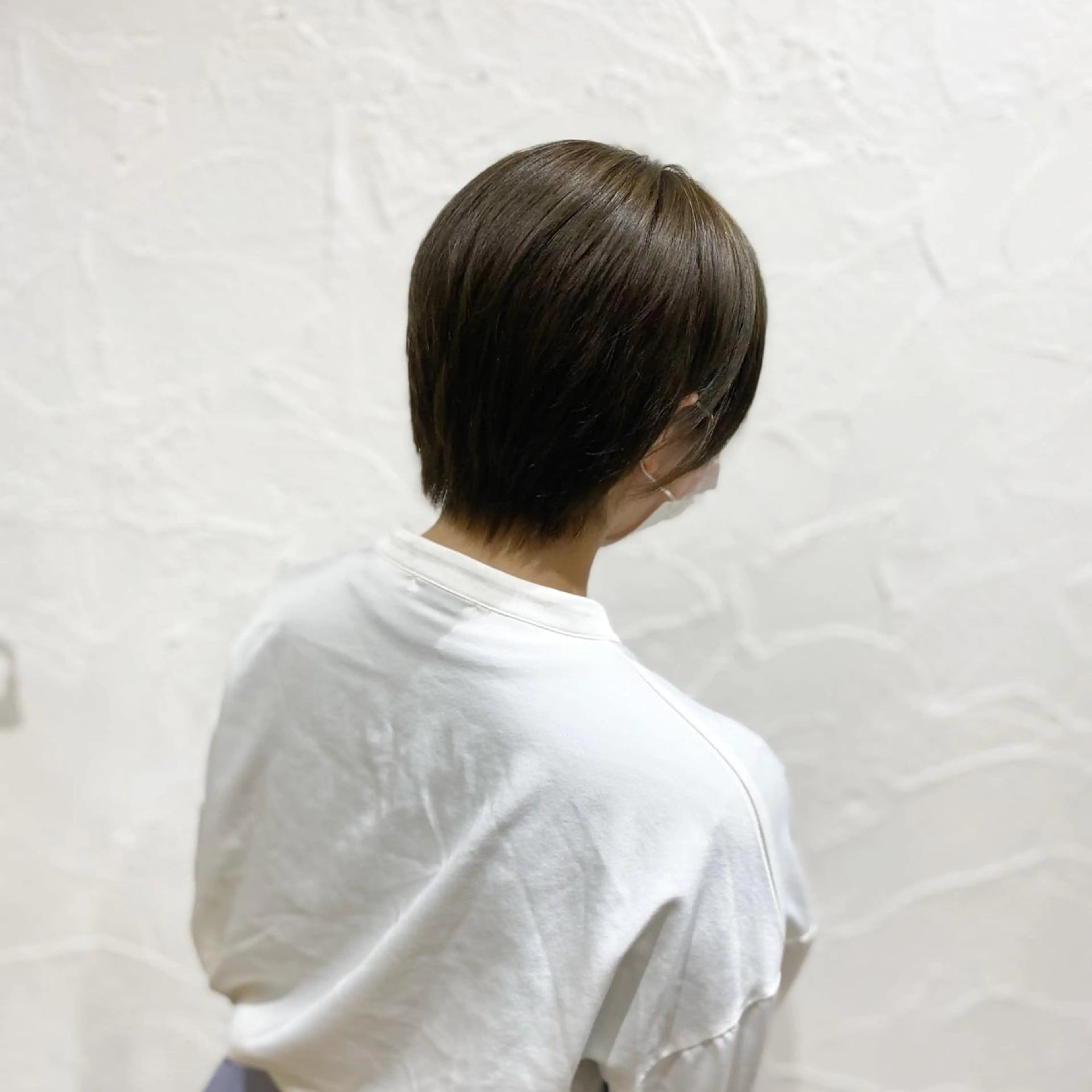 ショート カラー パーマ 堀 大輔のヘアスタイル
