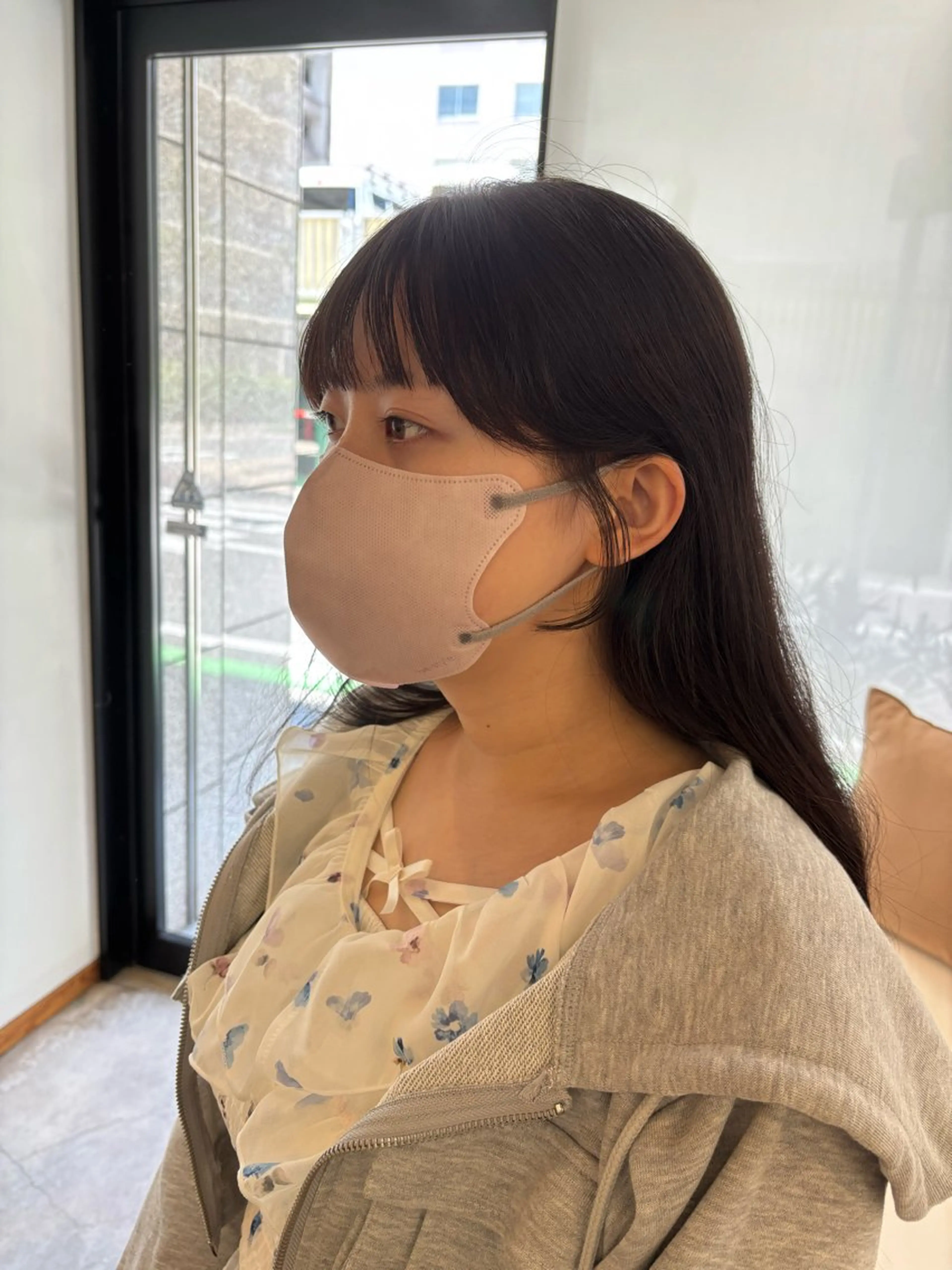 透明感カラー🫧 高田李胡のヘアスタイル