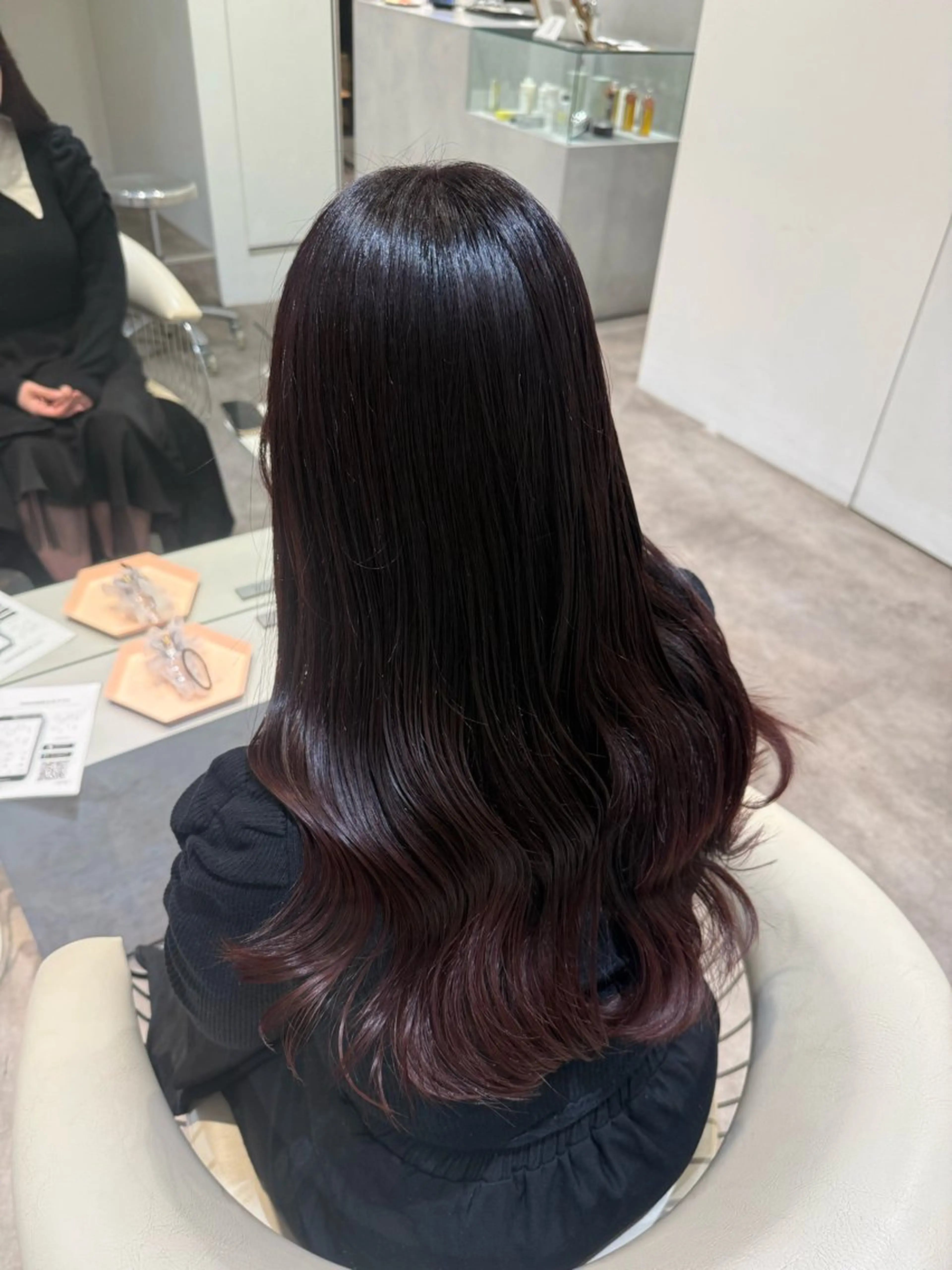 ロング カラー ブリーチ ブリーチなしカラー レッドカラー 髪質改善 トリートメント カット ヘアカラー トリートメント 💎透明感カラー特化 💎TAISEIのヘアスタイル