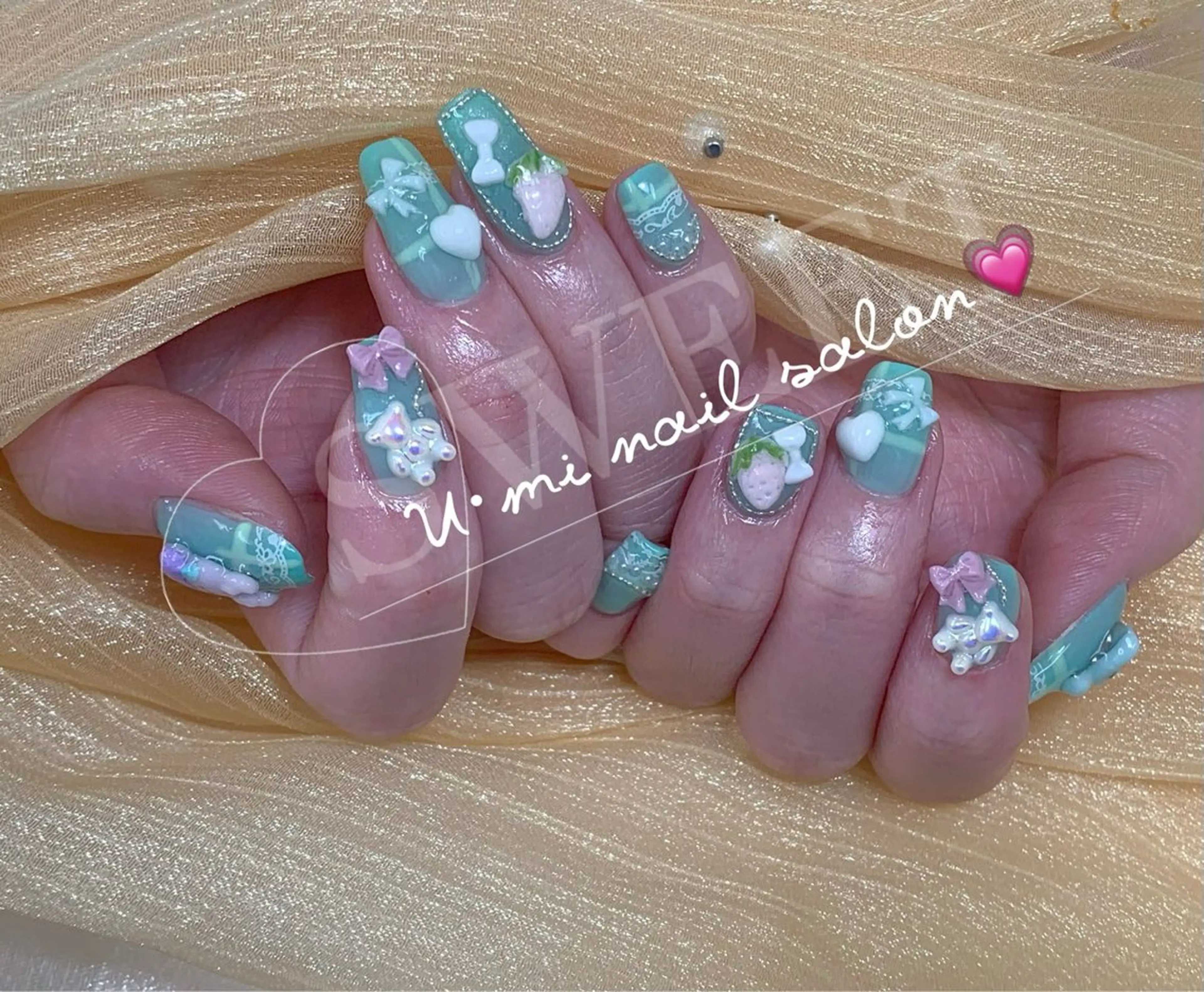 ネイル ハンドネイル Ｕ·Mi nail salon所属・u・mi  上野御徒町パラジェルのネイルデザイン