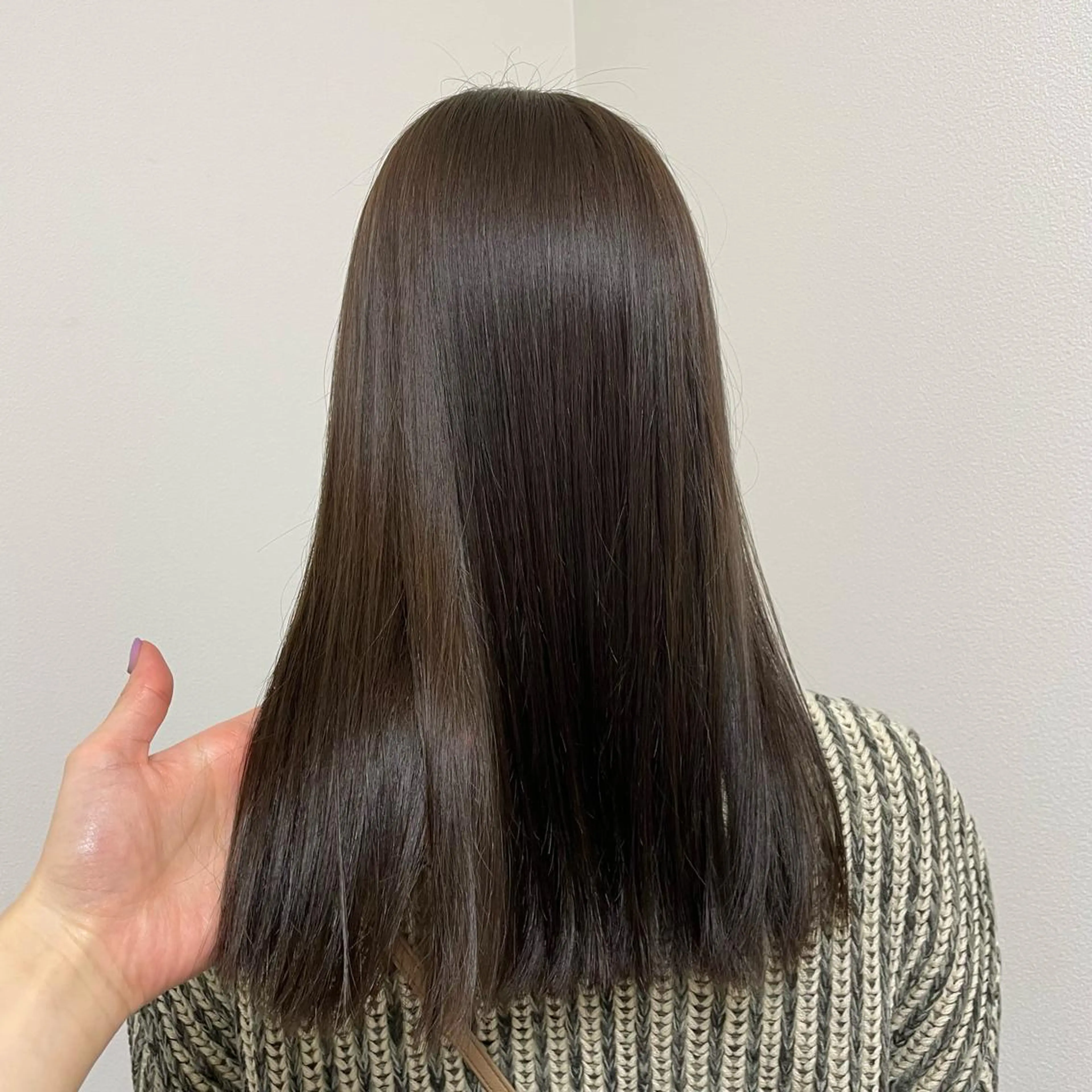 〘 オススメ🤍✨〙cut + ヘッドスパ + ツヤトリートメント🧼🪞🎀の写真