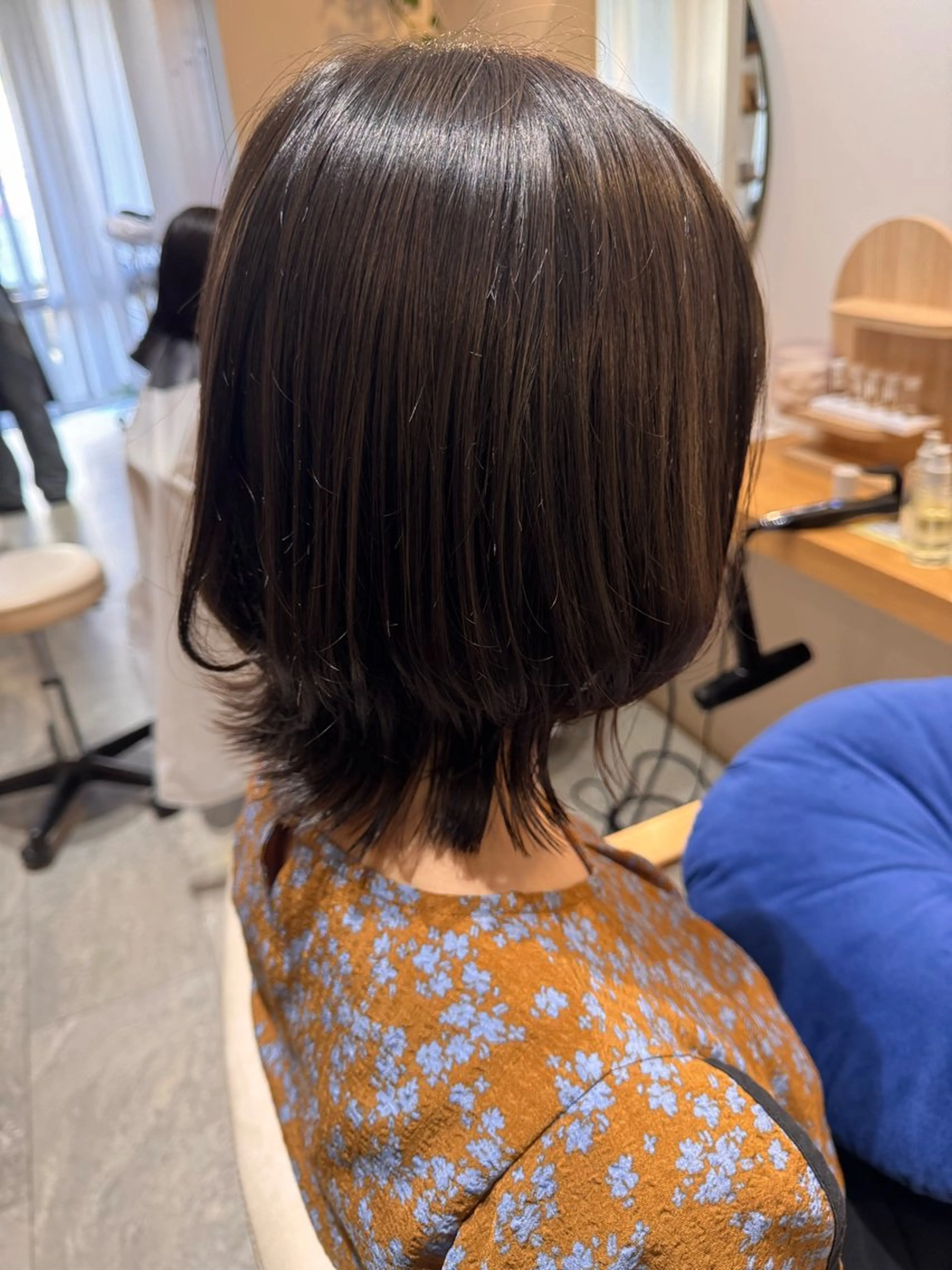 ミディアム ウルフカット 《PARAGO緑橋》 内田美結のヘアスタイル