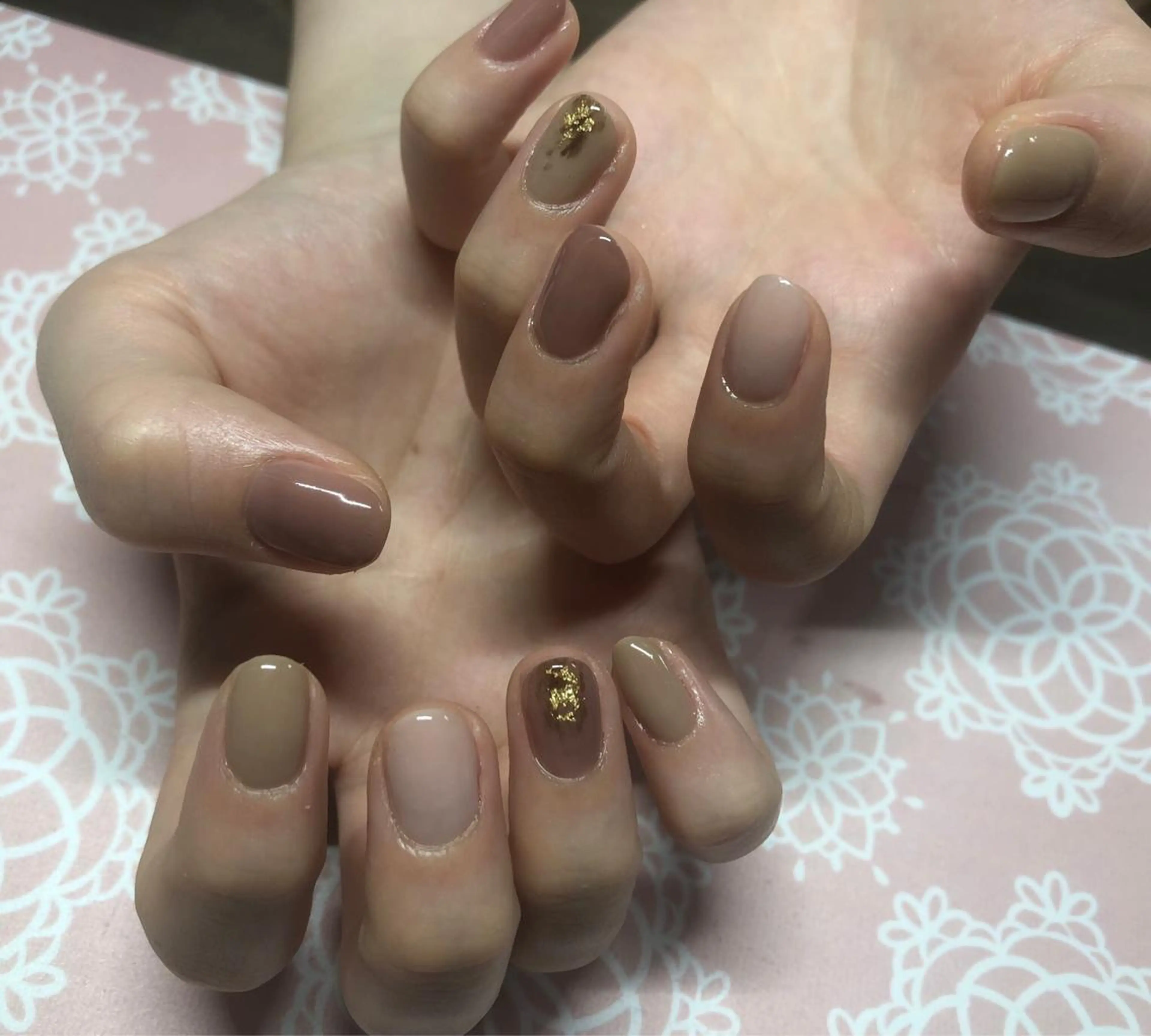 ネイル ハンドネイル 西岡 杏のネイルデザイン