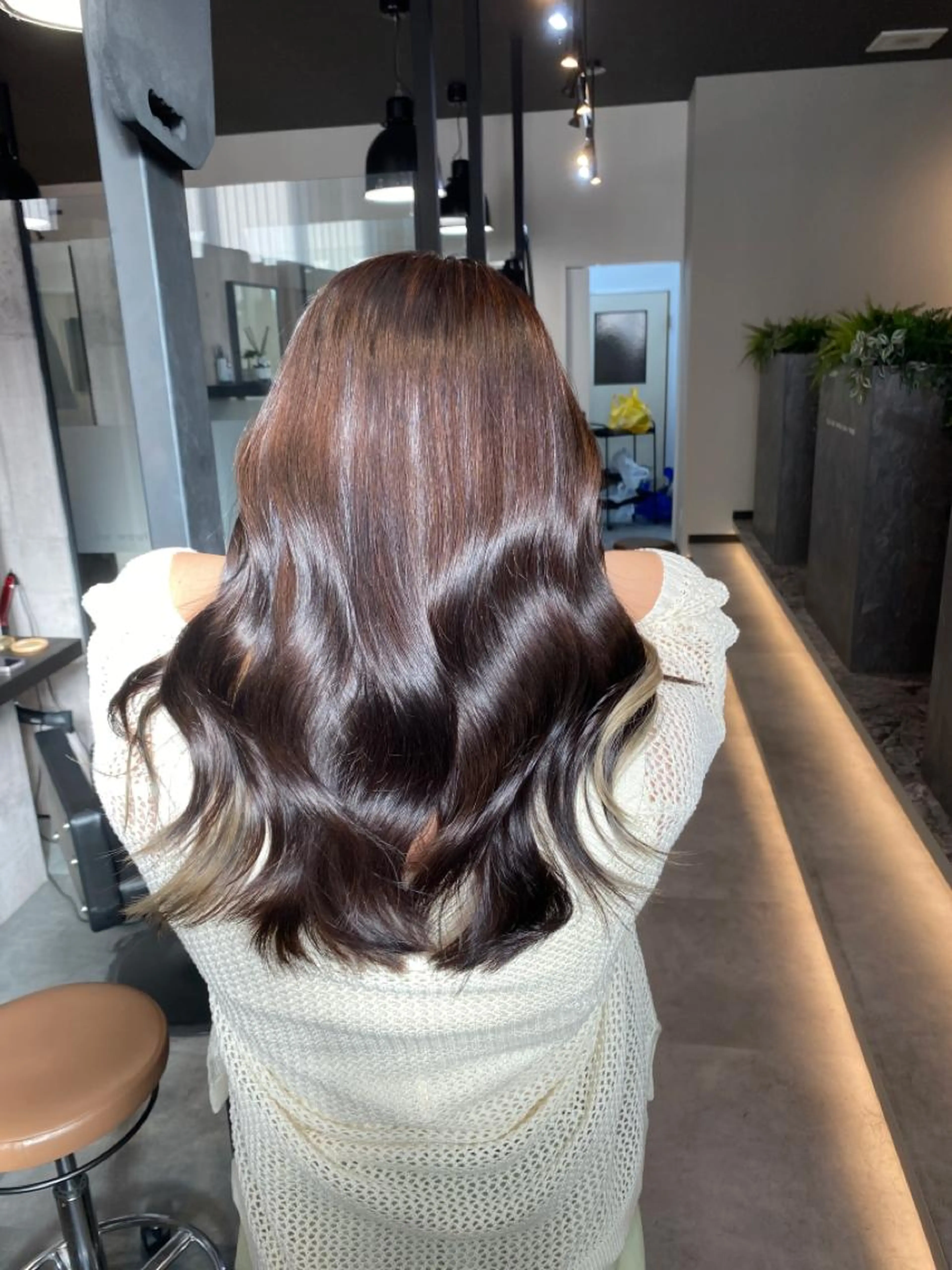 【ご新規様】違いを実感！❇️cut+艶コスメカラー+【髪質改善】鏡髪-KAGAMI-トリートメントの写真