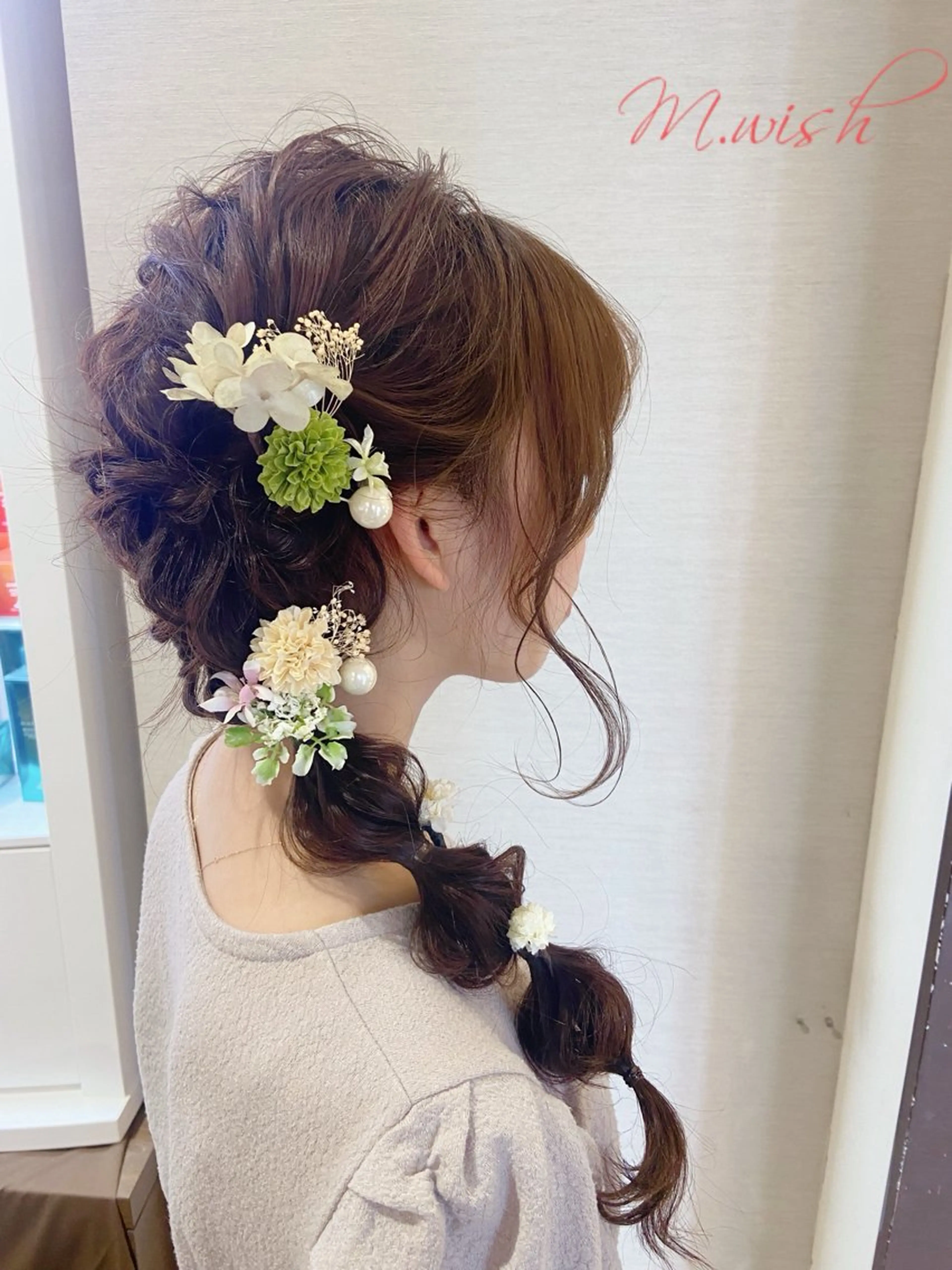 ヘアアレンジ 長田 尚大のヘアスタイル