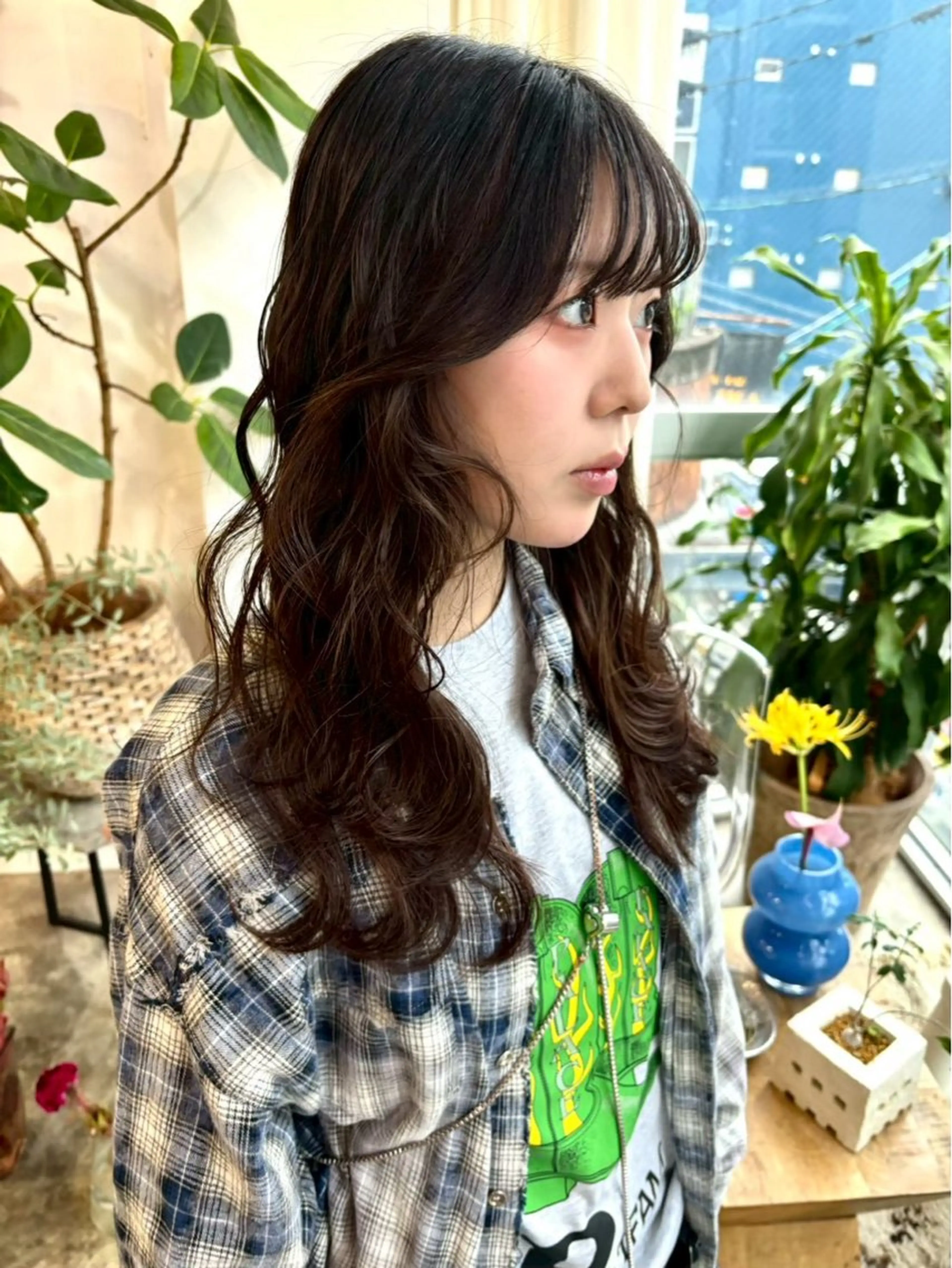 カラー ness kouのヘアスタイル