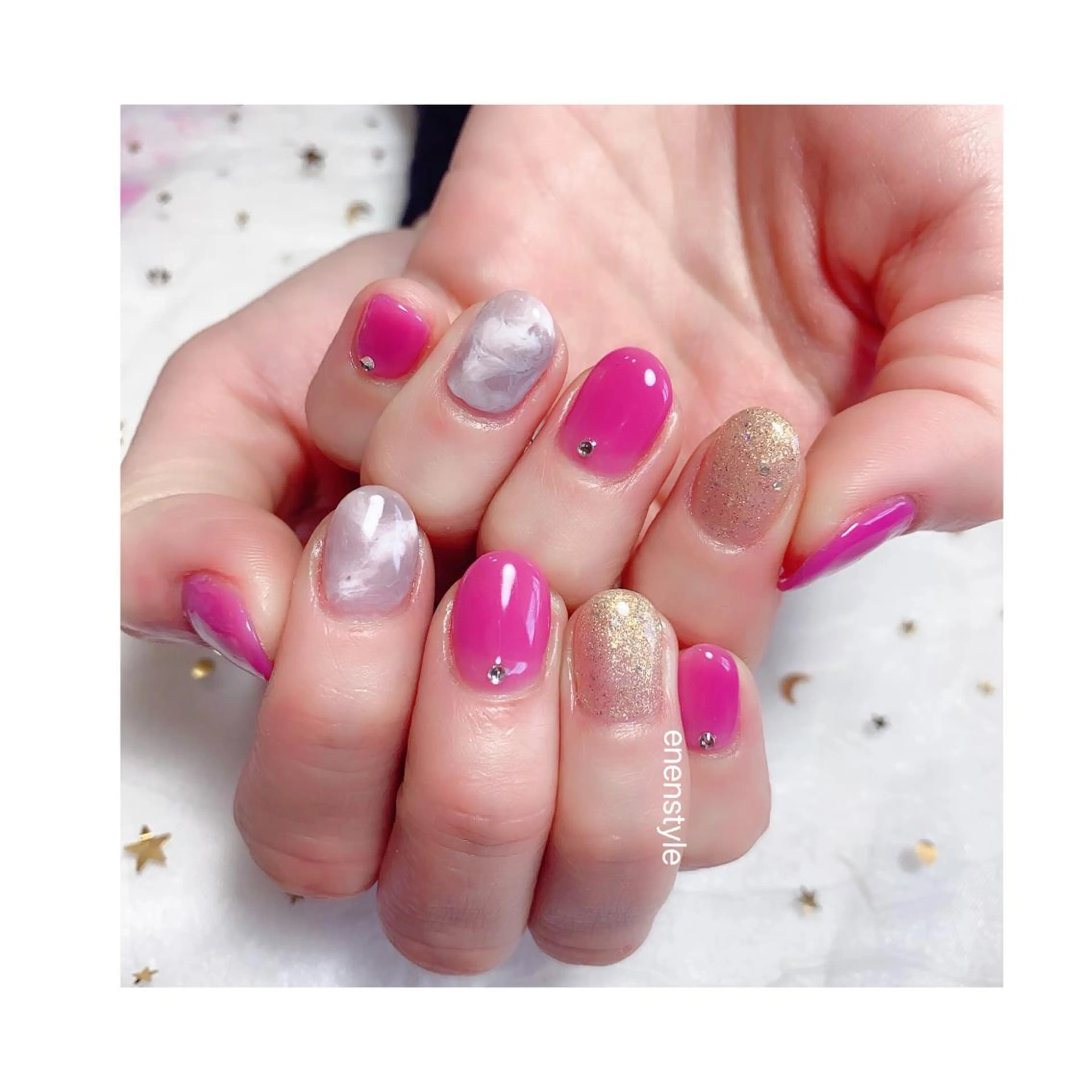 ショート ネイル ジェルネイル ニュアンスネイル オフィスネイル ワンカラーネイル パラジェル ハンドネイル 👑enen style👑のネイルデザイン