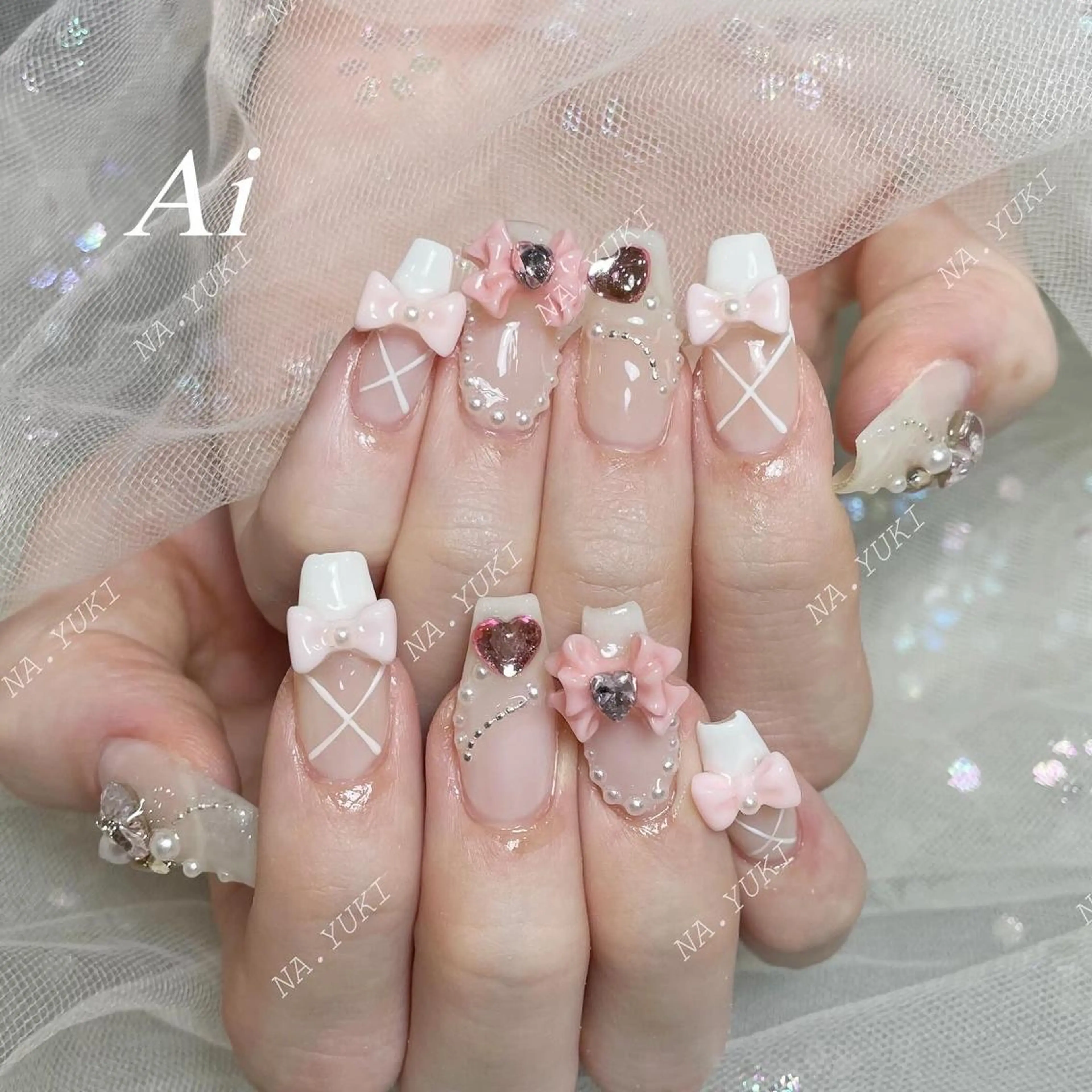 ネイル ハンドネイル ハンドケア YUKI 💗 渋谷店のネイルデザイン