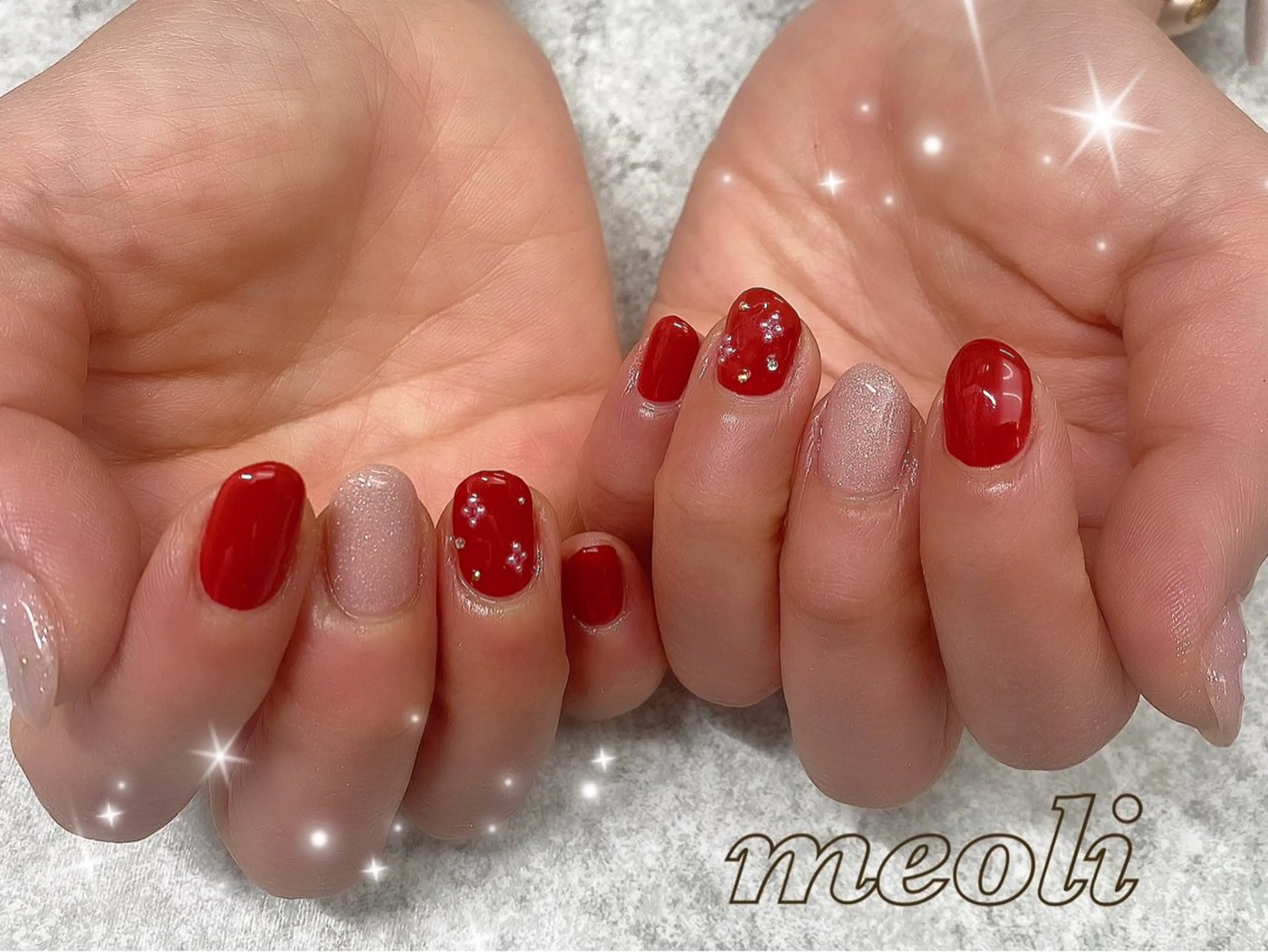 ネイル ハンドネイル nail salon meoli メグのネイルデザイン