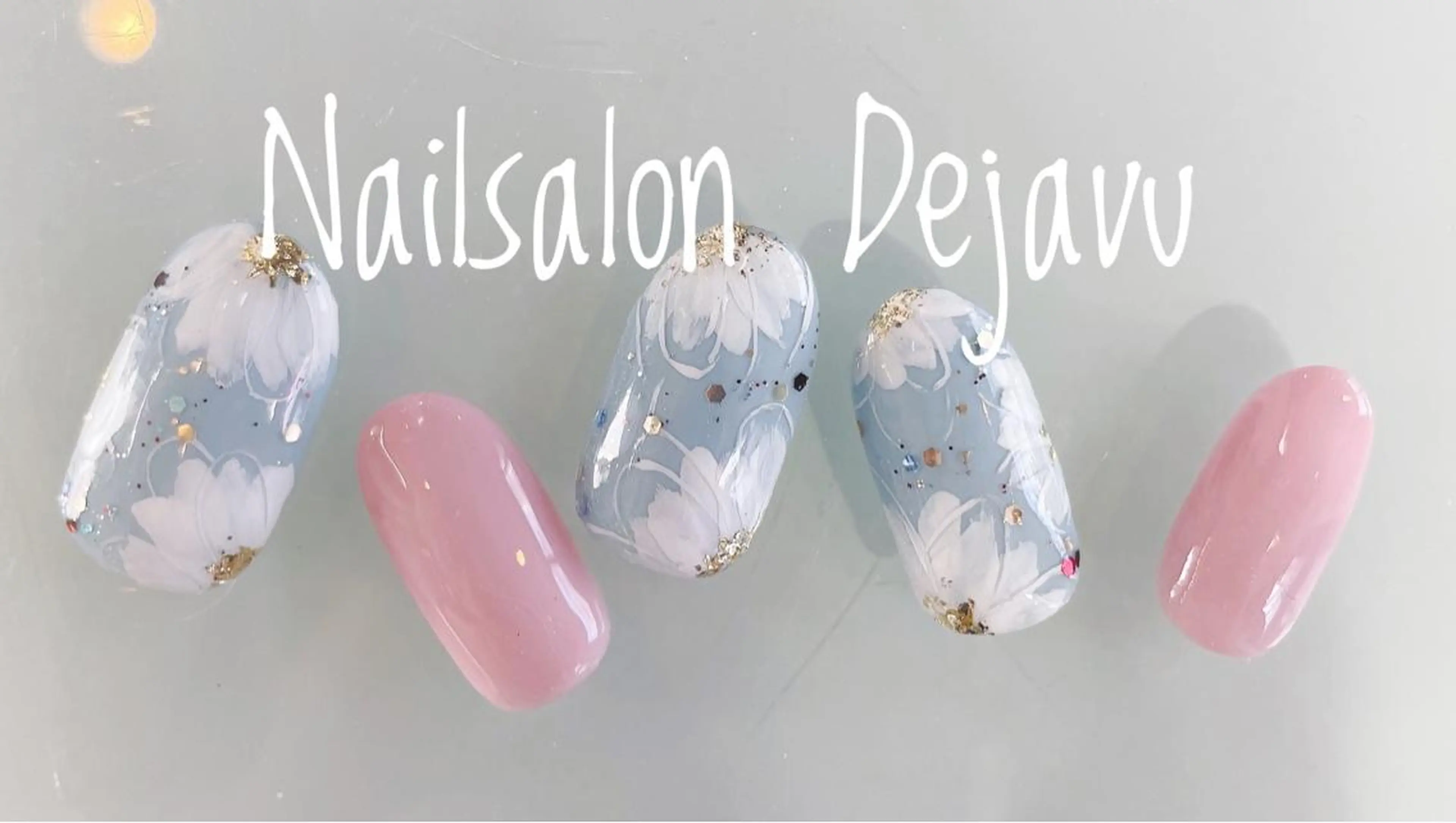 ネイル アートネイル 春ネイル ハンドネイル Nailsalon Dejavuのネイルデザイン