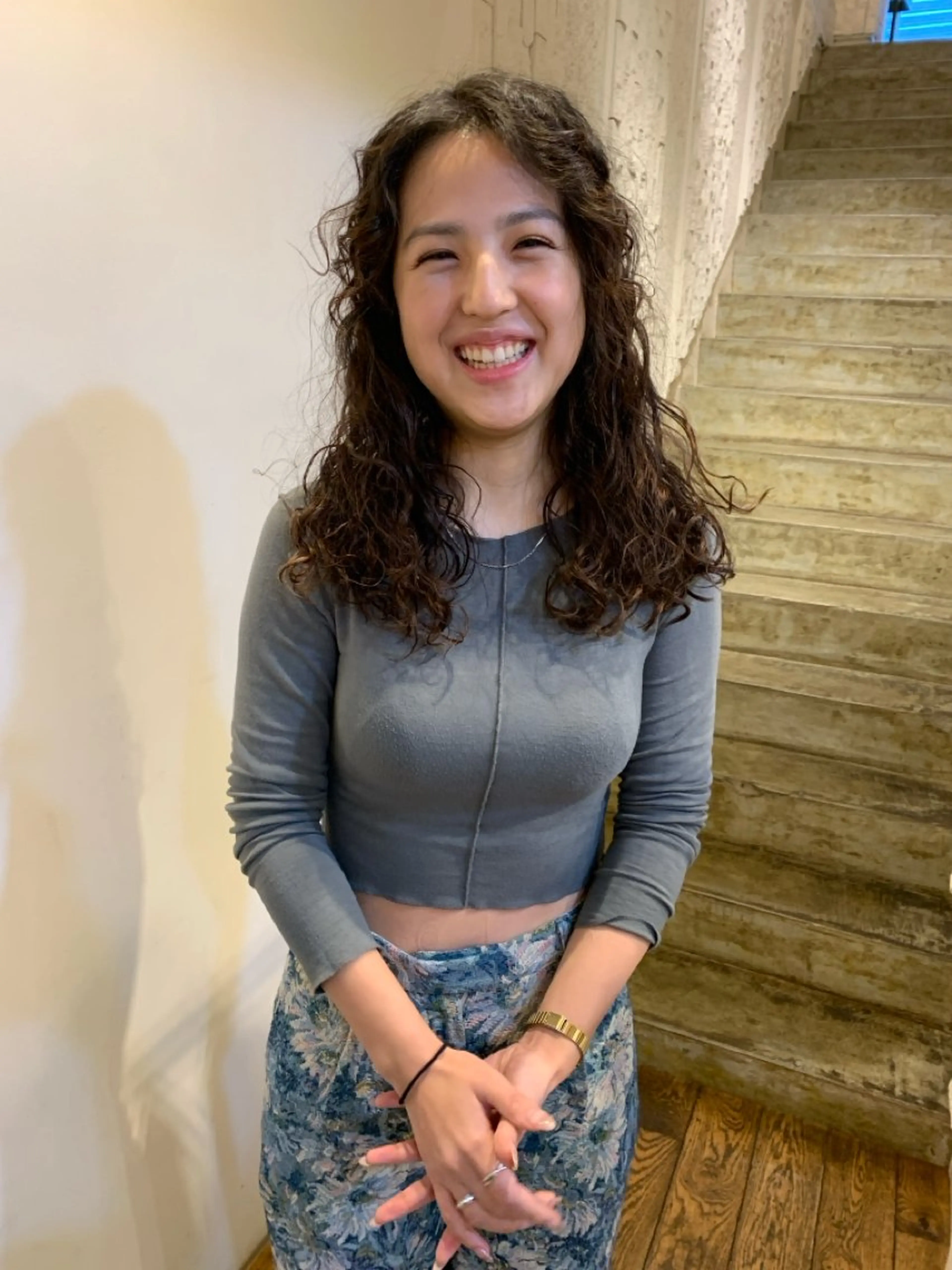 ミディアム パーマ ミディアムパーマ 【takk】 ナカヤママサヨシのヘアスタイル