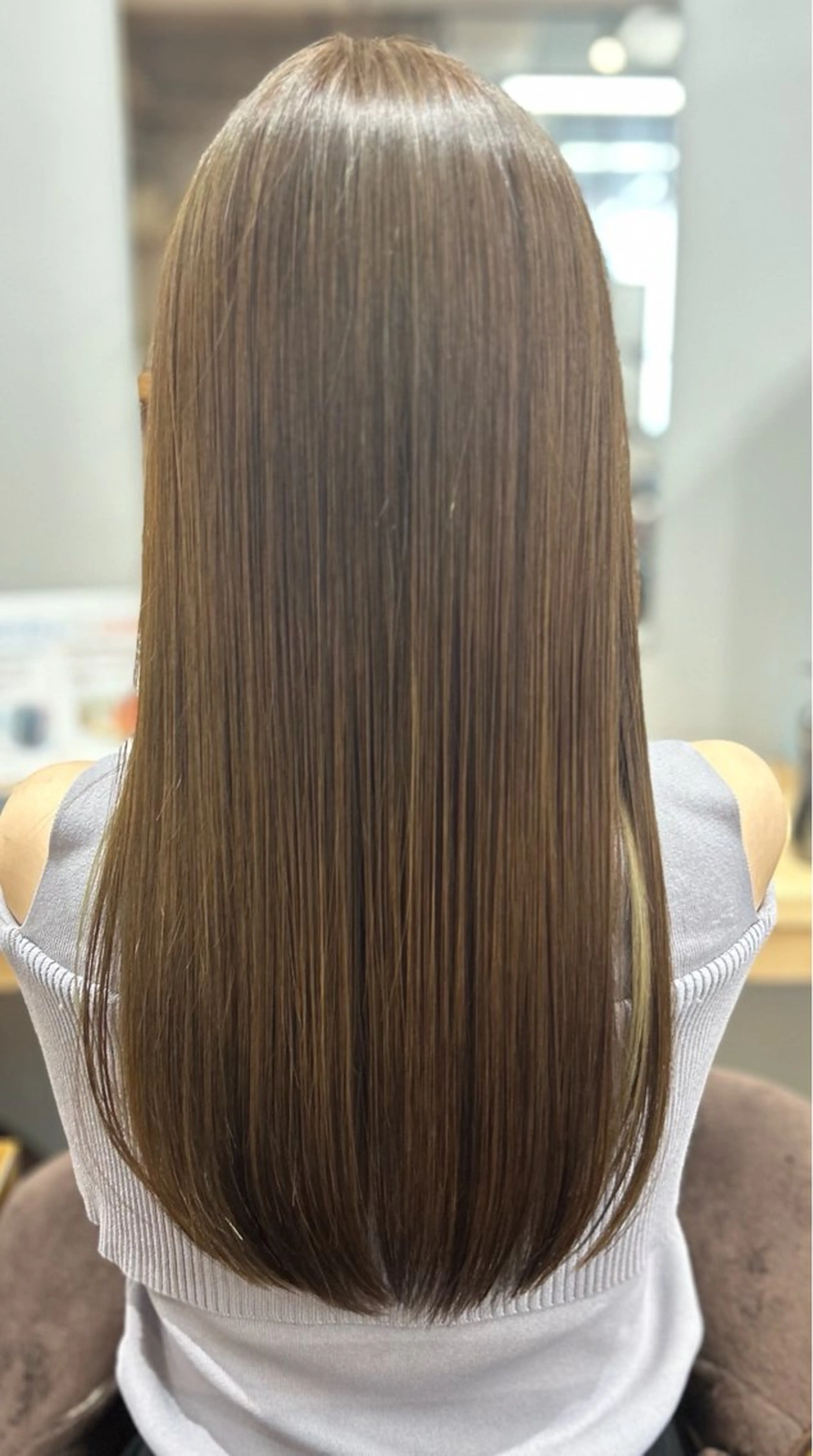 ロング 縮毛矯正 Sloth 🦥 MARINAのヘアスタイル