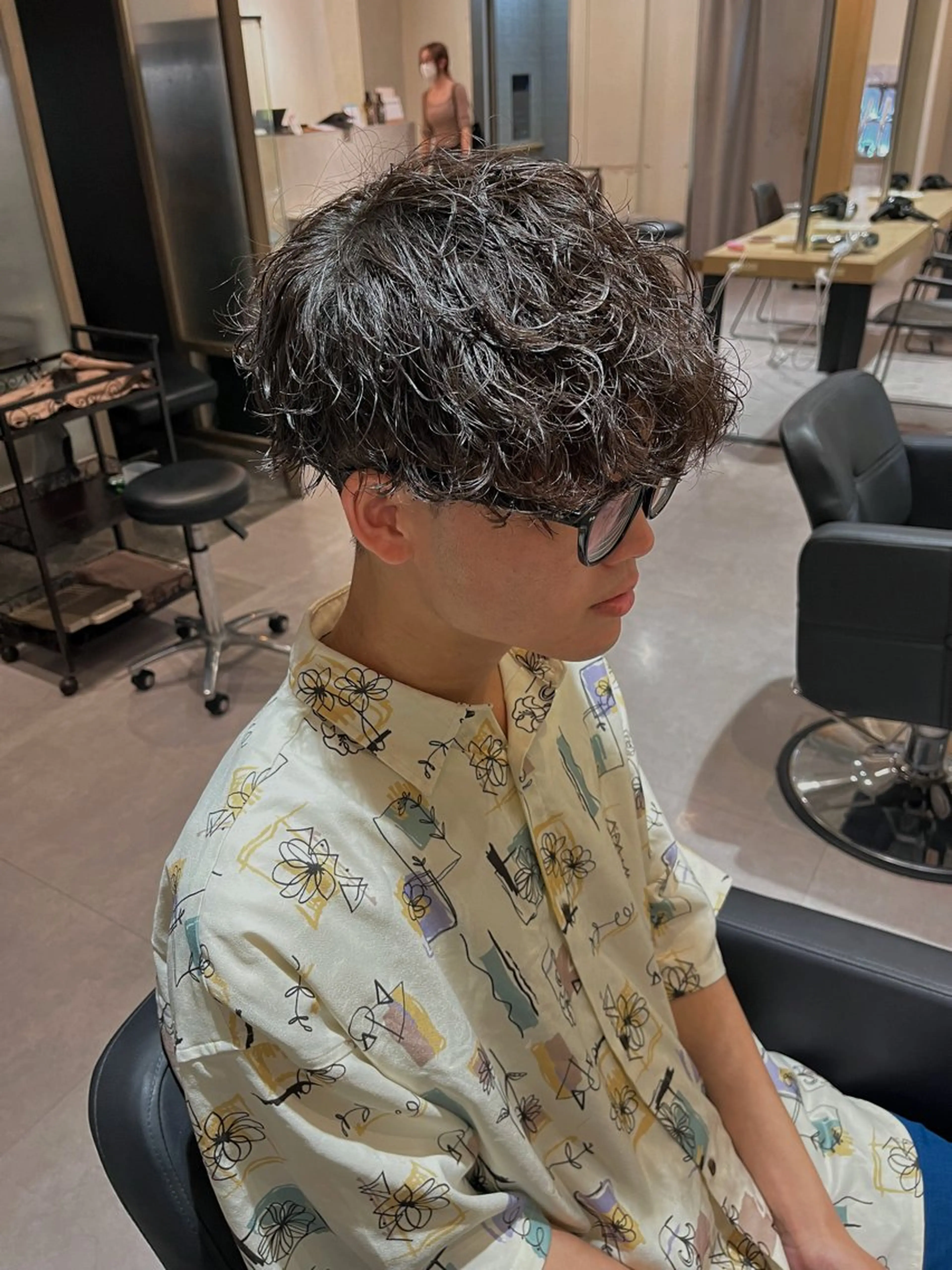 ショート パーマ メンズ 【メンズ特化】 メンズパーマ/雄斗のヘアスタイル