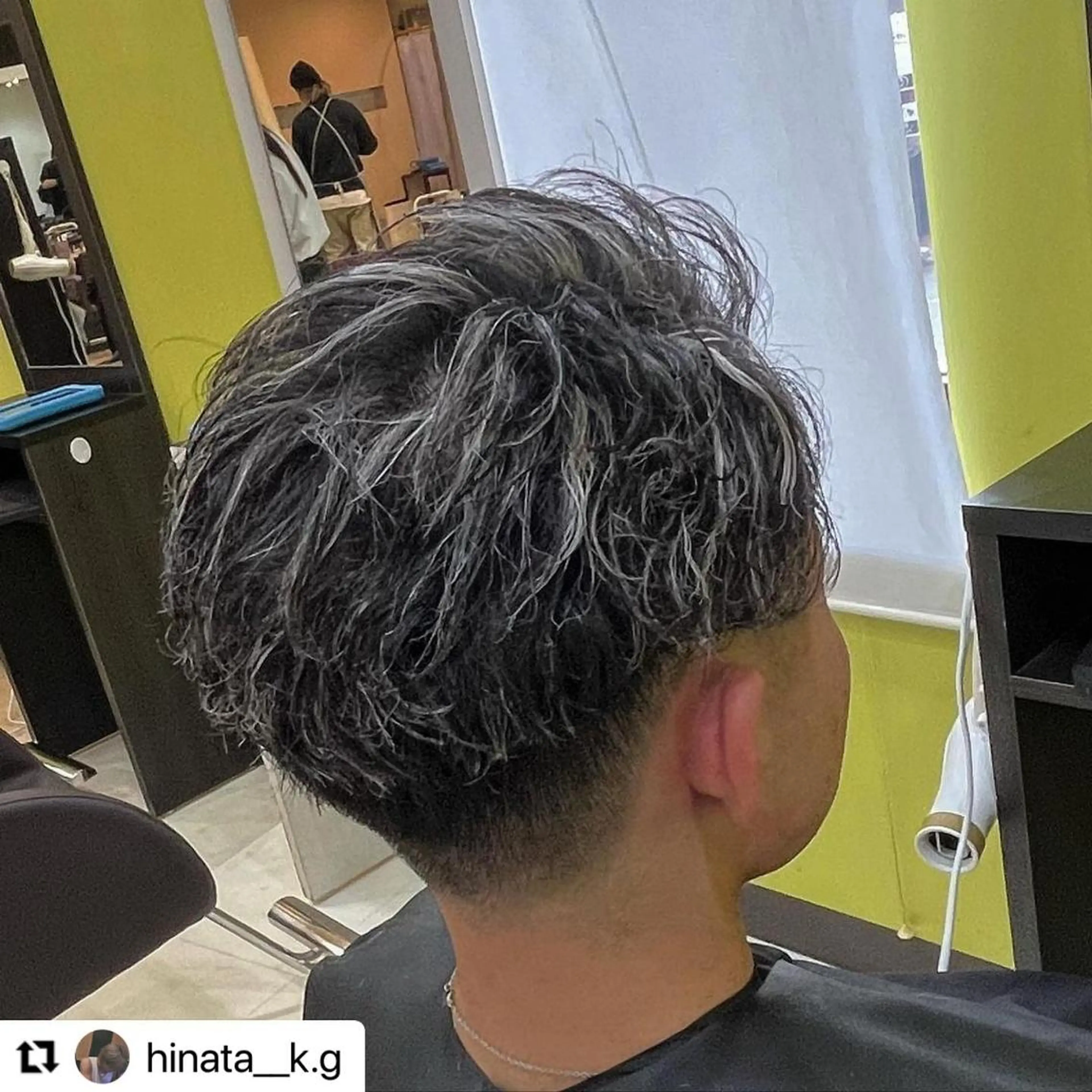 ショート カラー パーマ メンズ 🩷Eny terrace🩷のヘアスタイル