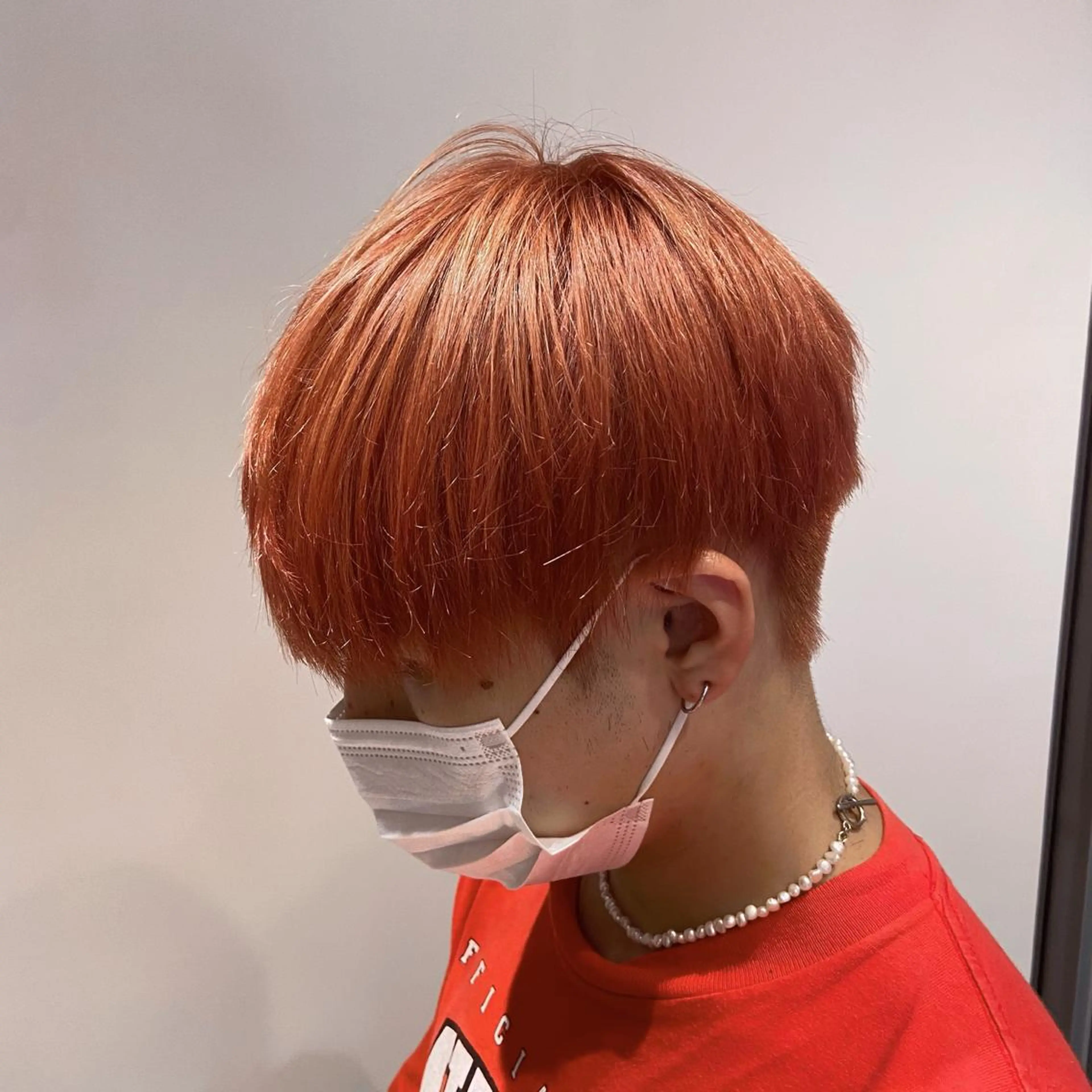 カラー メンズ メンズハイトーン ハイトーンカラー カット ヘアカラー トリートメント メンズ縮毛矯正 ♠️店長下平隼人のヘアスタイル