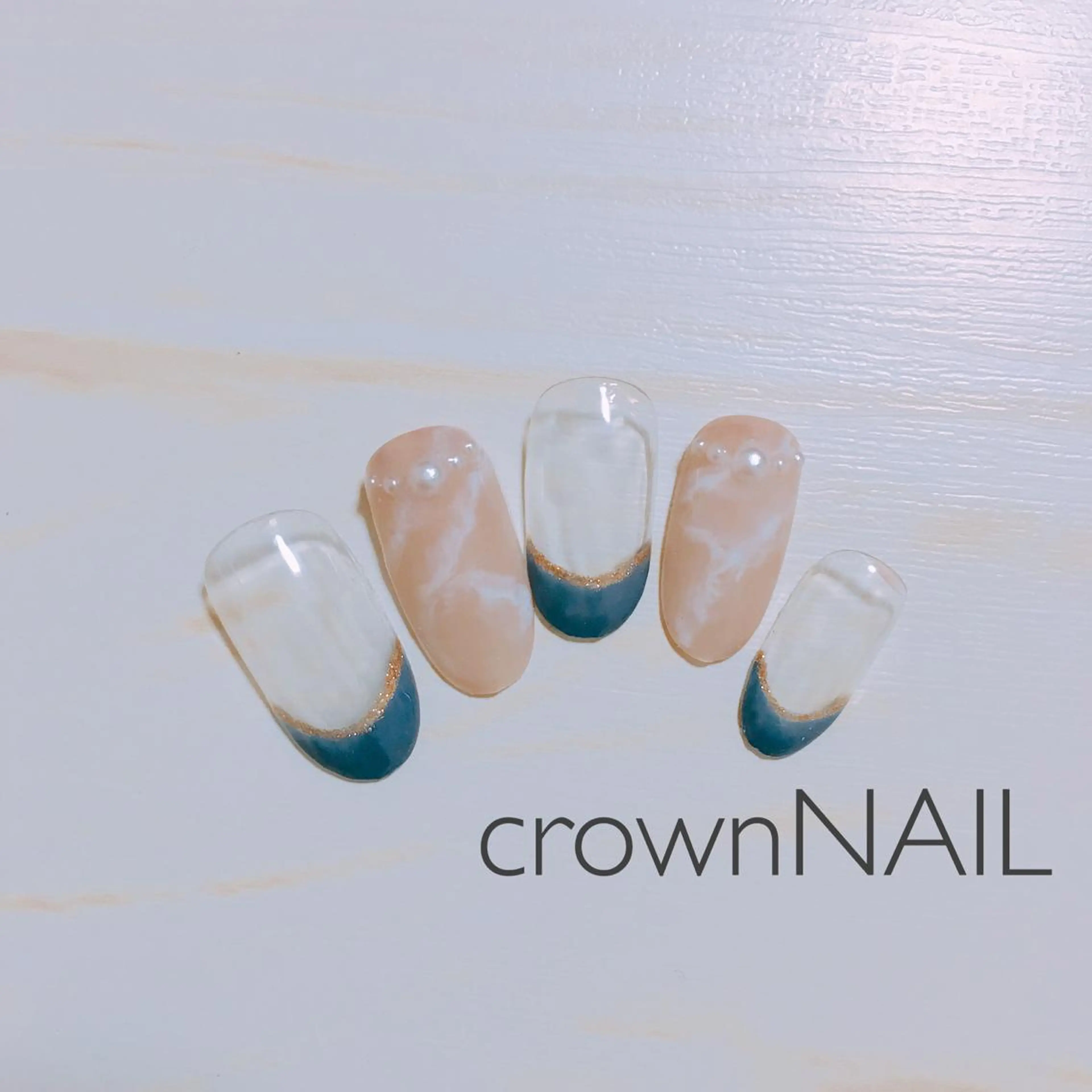 ネイル アートネイル フレンチネイル ensowa✱laf NAILのネイルデザイン