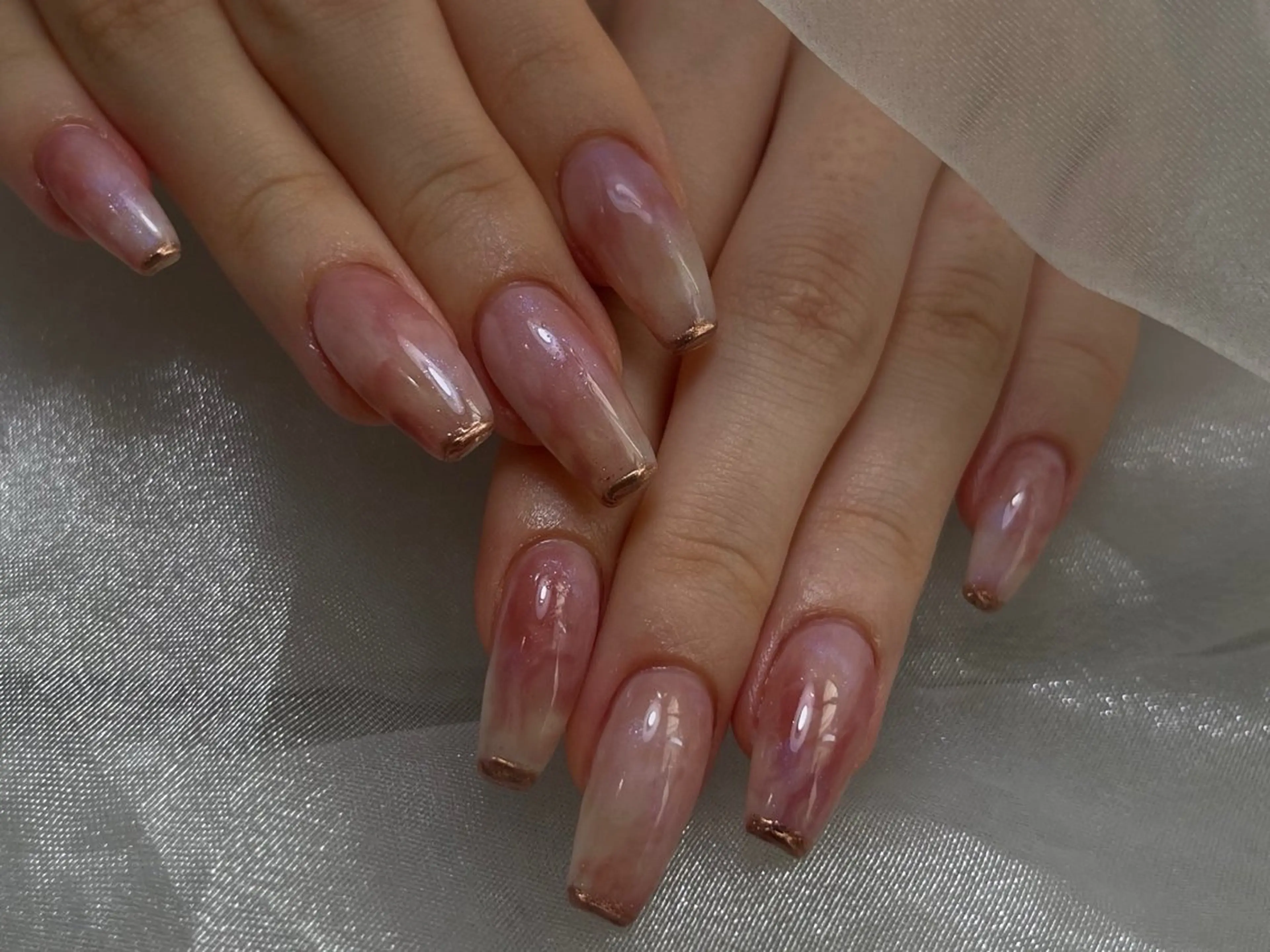 ネイル ハンドネイル ハンドケア nail salon kukuna所属・ワンホン/韓国 nail 大阪アメ村のネイルデザイン