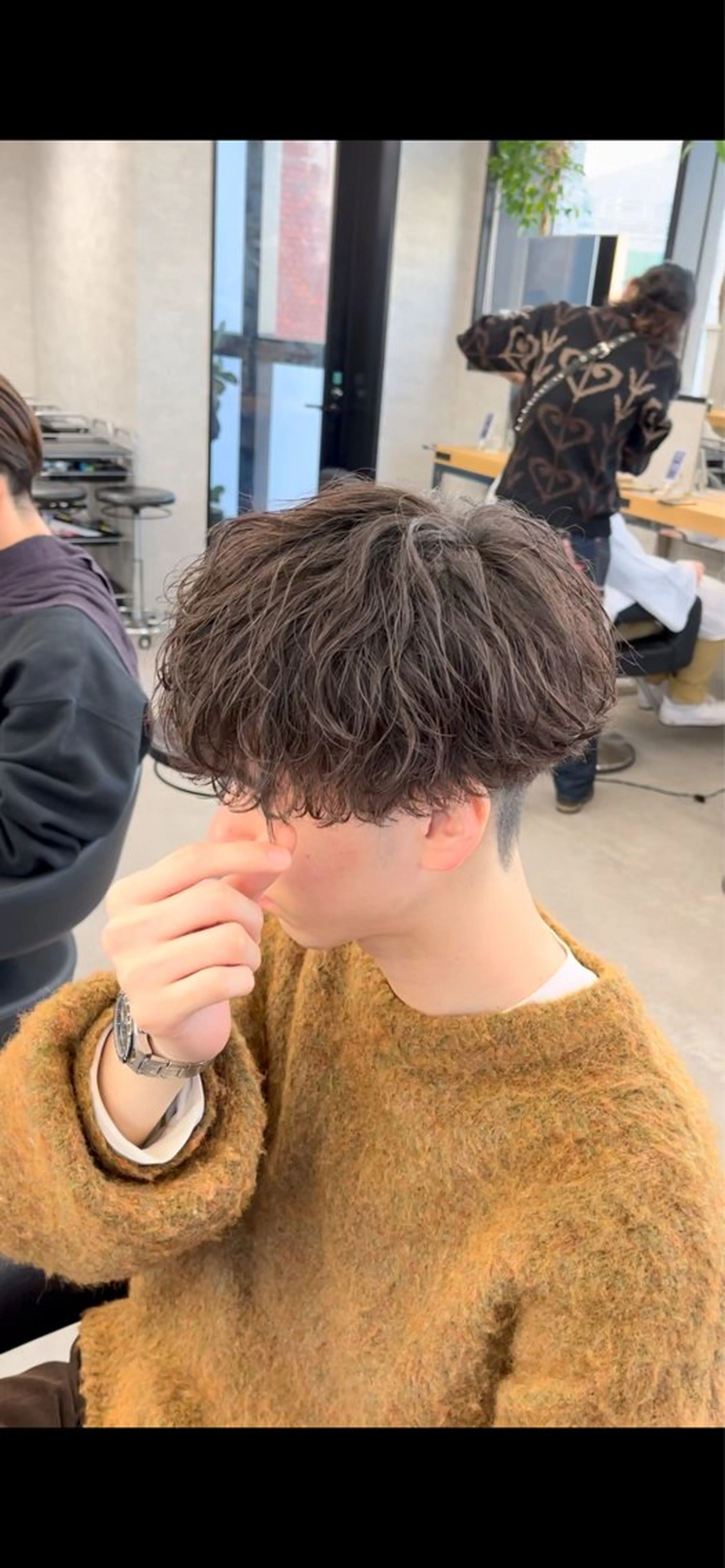 パーマ メンズ メンズパーマ 🔥メンズカット＋ パーマの達人🔥のヘアスタイル