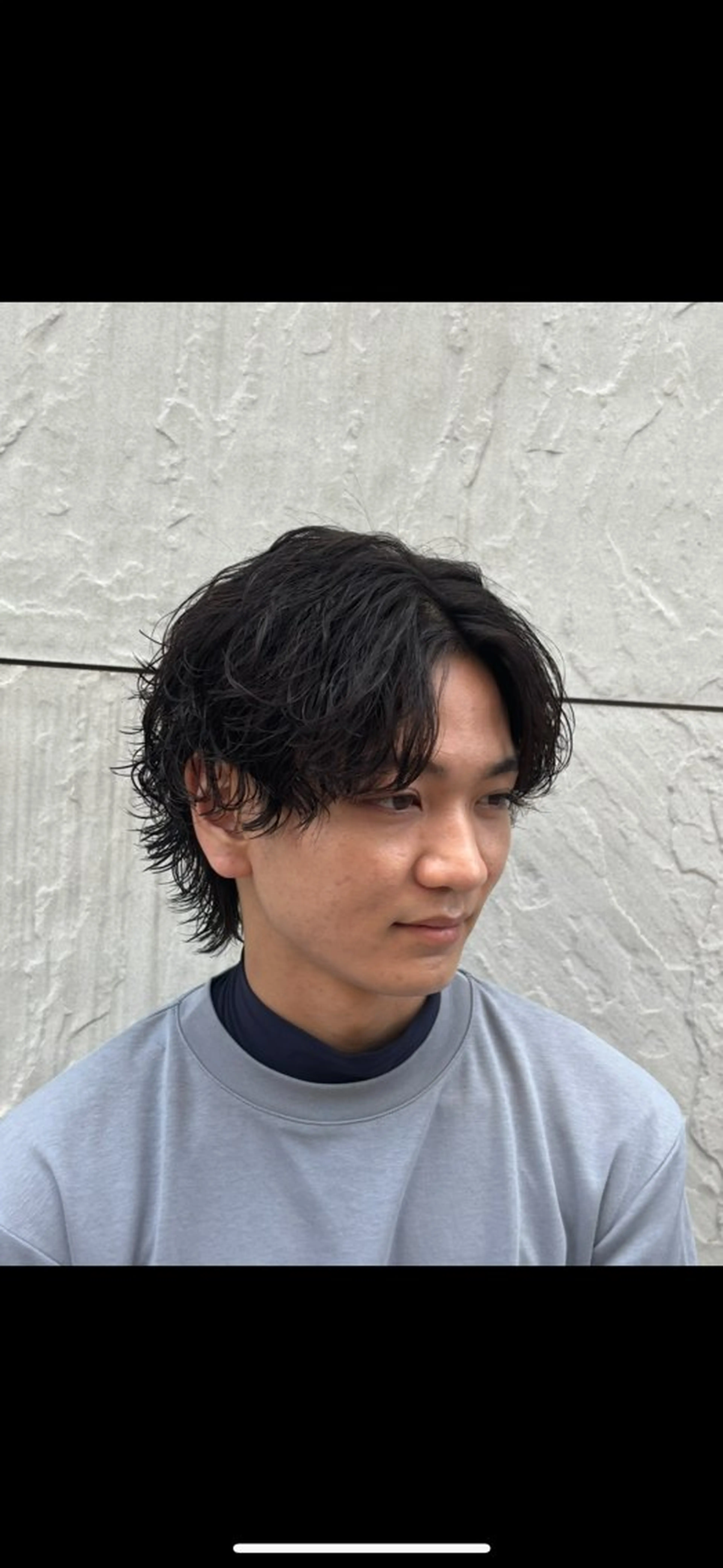 パーマ メンズハイトーン 北斗💍レイヤーのヘアスタイル