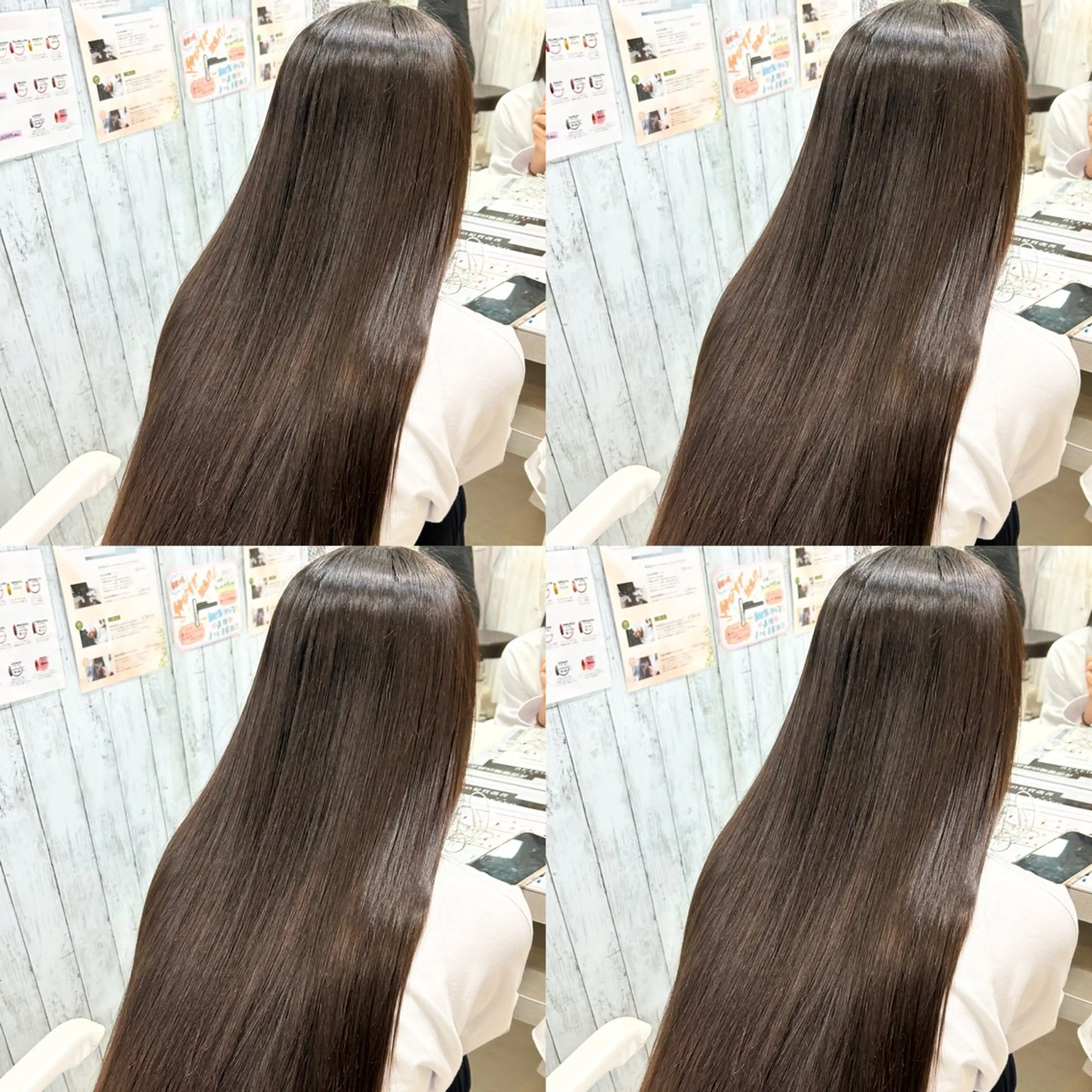 ロング カット ヘアカラー トリートメント 【髪質改善カラー】 瀧田嵐士🇰🇷のヘアスタイル