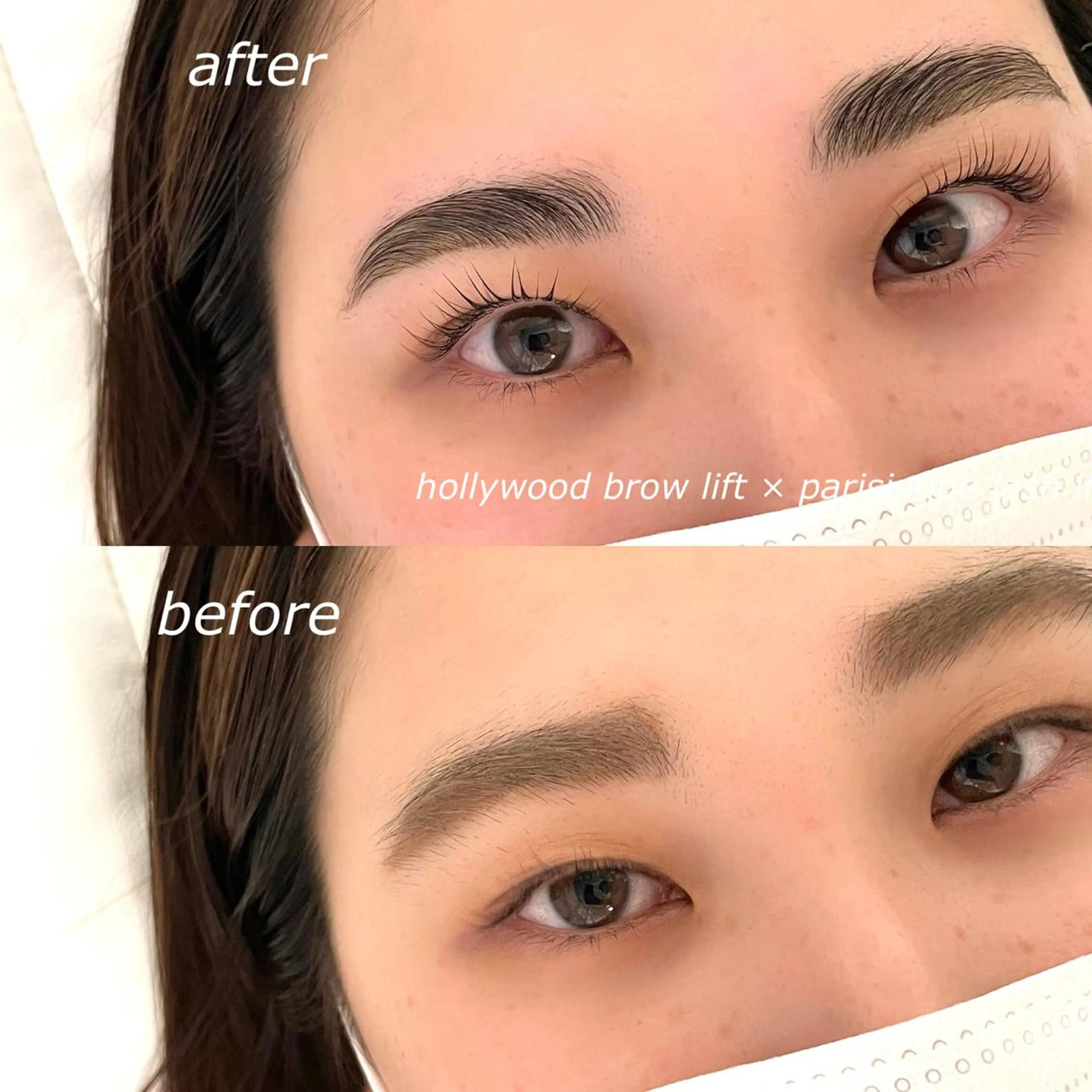 マツエク・マツパ アイブロウ ハリウッドブロウリフト パリジェンヌラッシュリフト 吉祥寺kasumi 🌛eye/browのマツエク・マツパデザイン