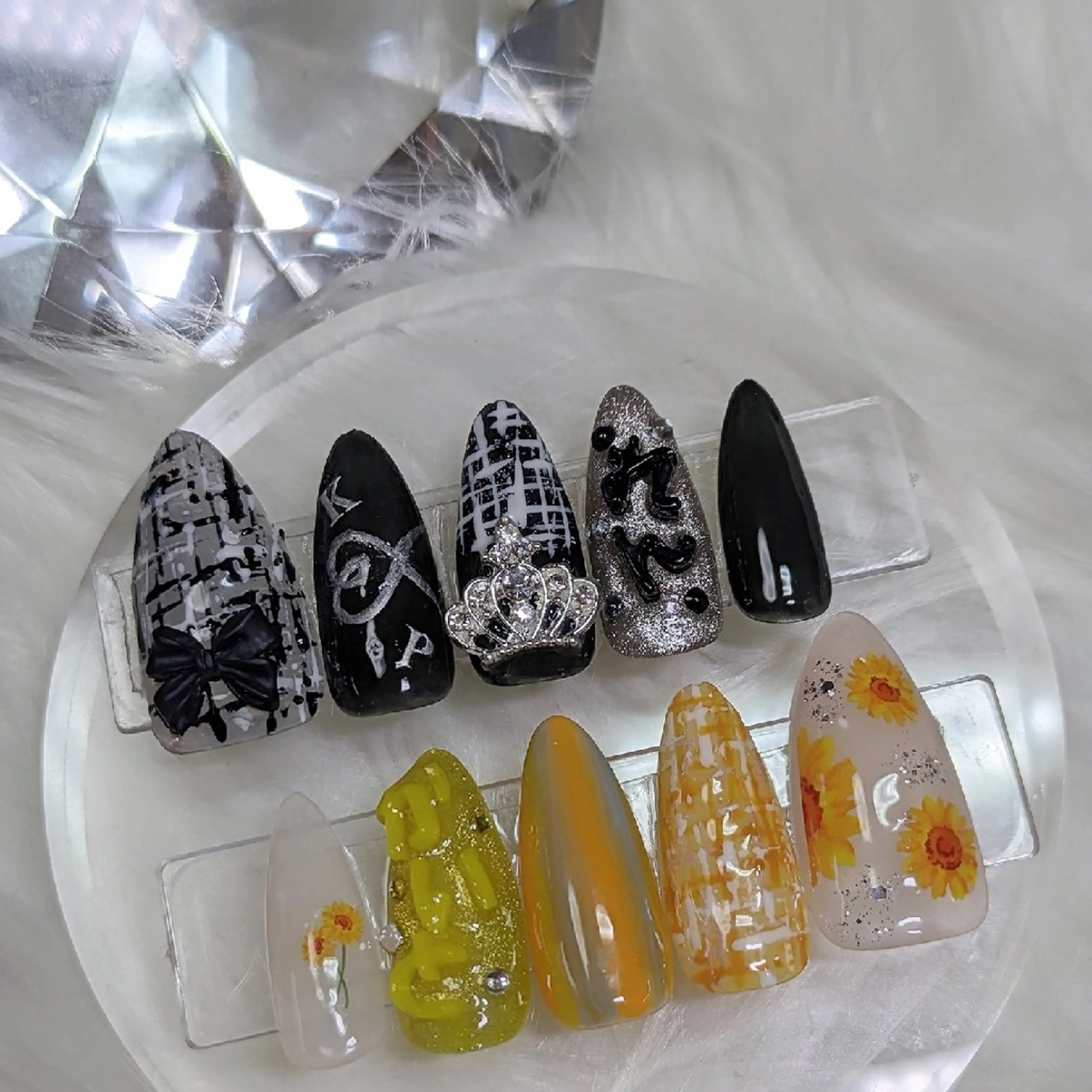 ネイル ネイルチップ m&pPrivate nailsalonのネイルデザイン