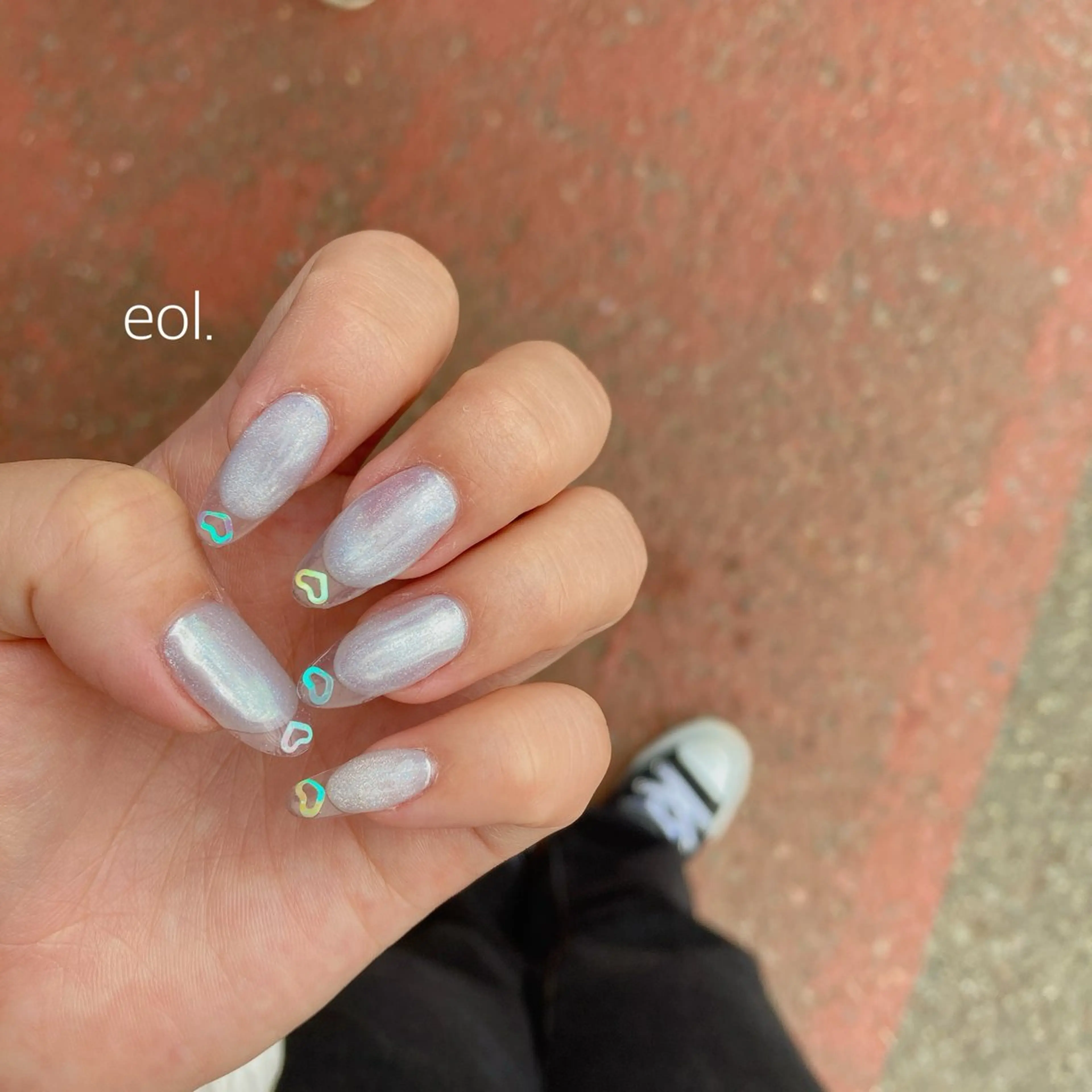 ネイル クリアネイル フレンチネイル eol. 【エオル】のネイルデザイン