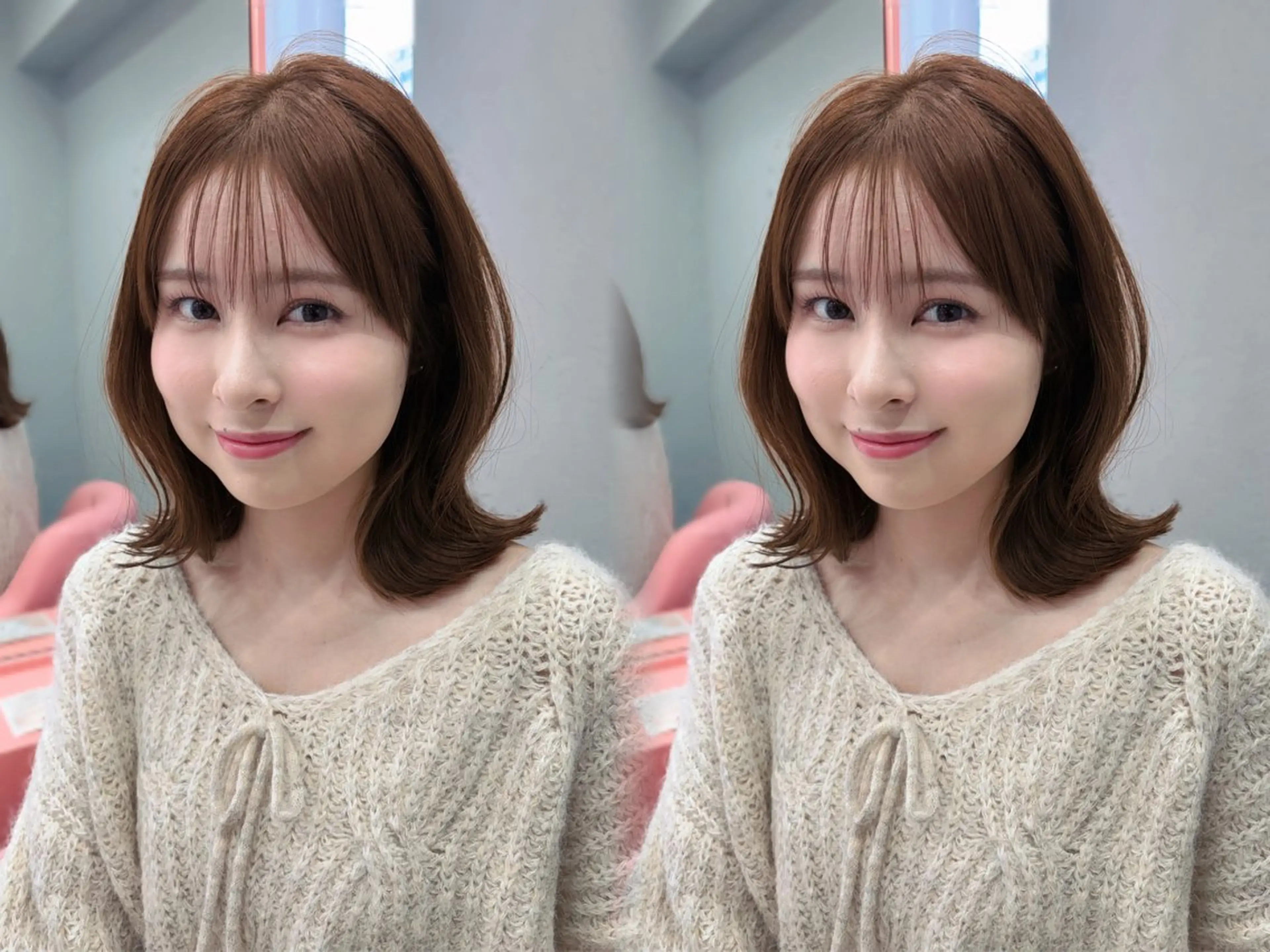 ミディアム カット トリートメント 木串 楽人のヘアスタイル