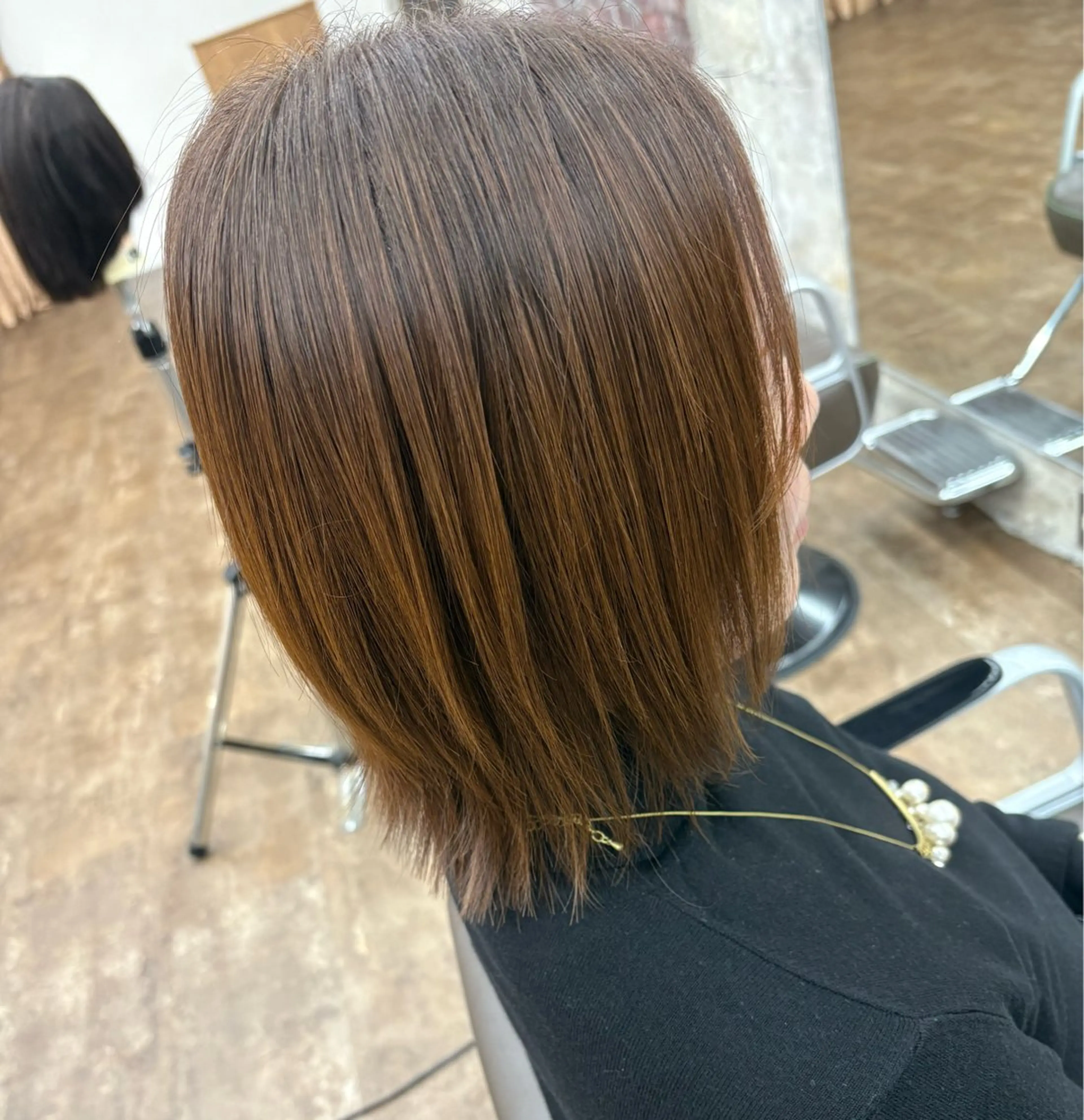 ミディアム カラー cloe仙台🌈 ヨネザワ アレンのヘアスタイル