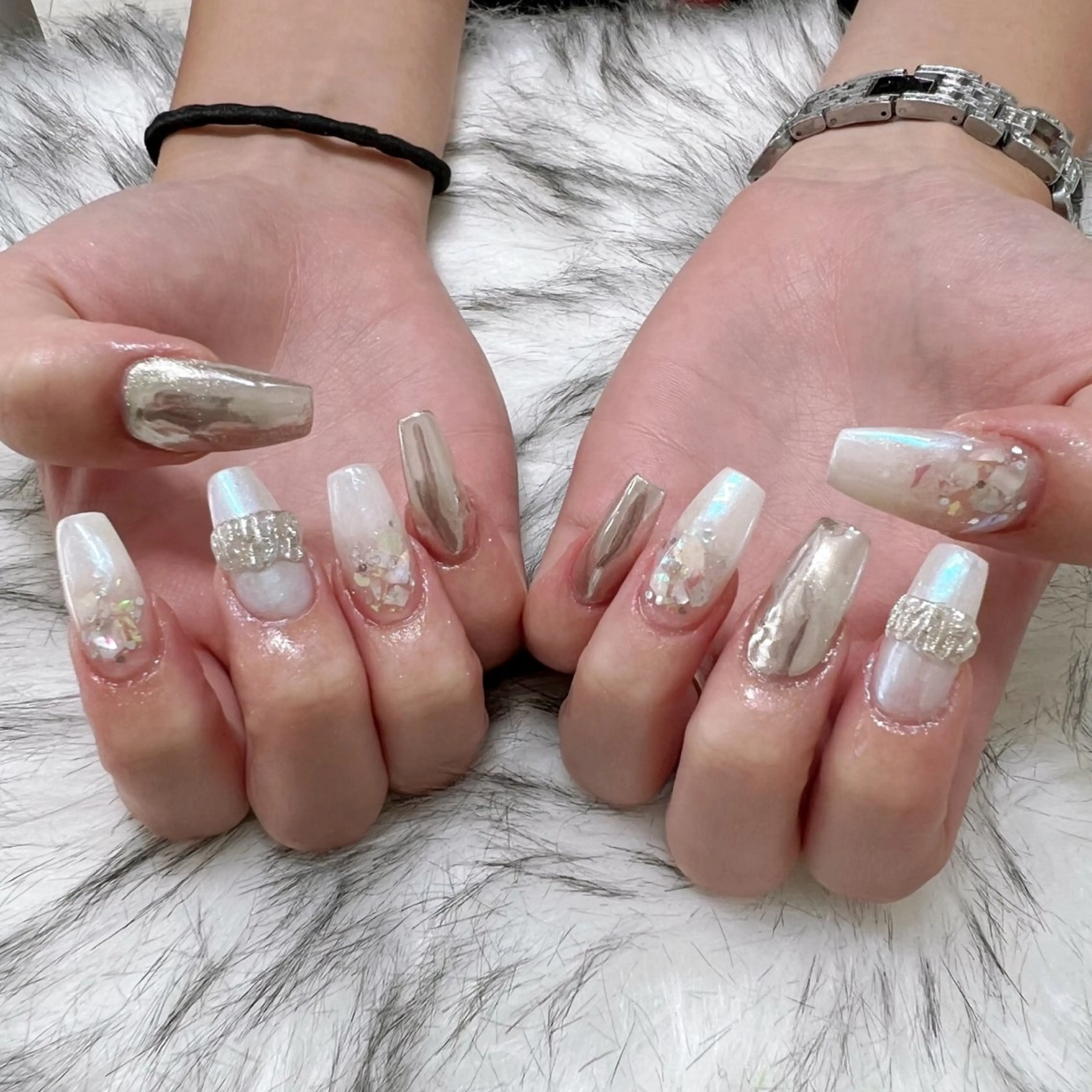 ロング ハンドネイル mao .のネイルデザイン