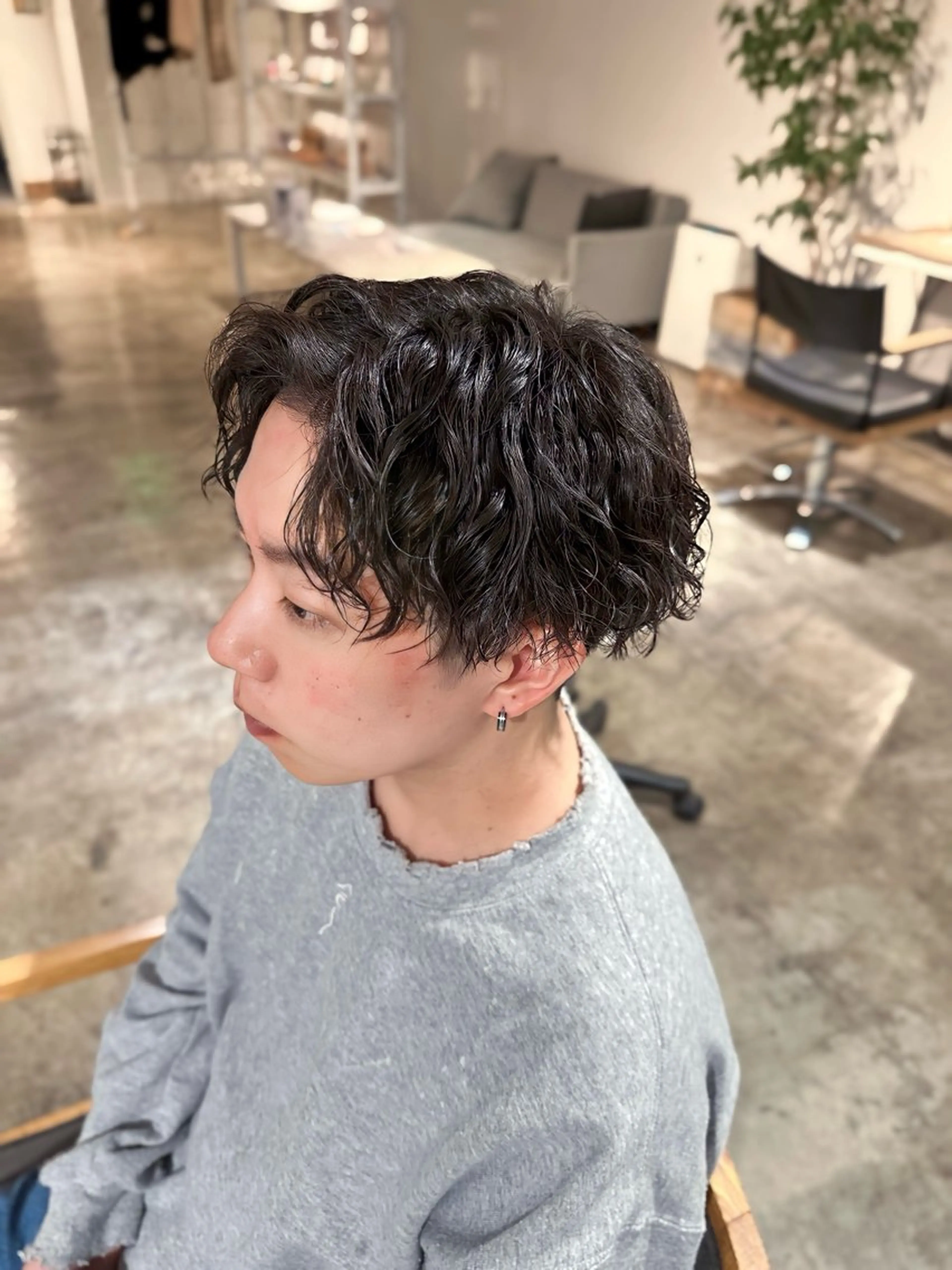 メンズ メンズパーマ メンズツイストパーマ ツイストパーマ カット ヘアカラー パーマ トリートメント 骨格補正施術/メンズ 専門美容師/YUYAのヘアスタイル