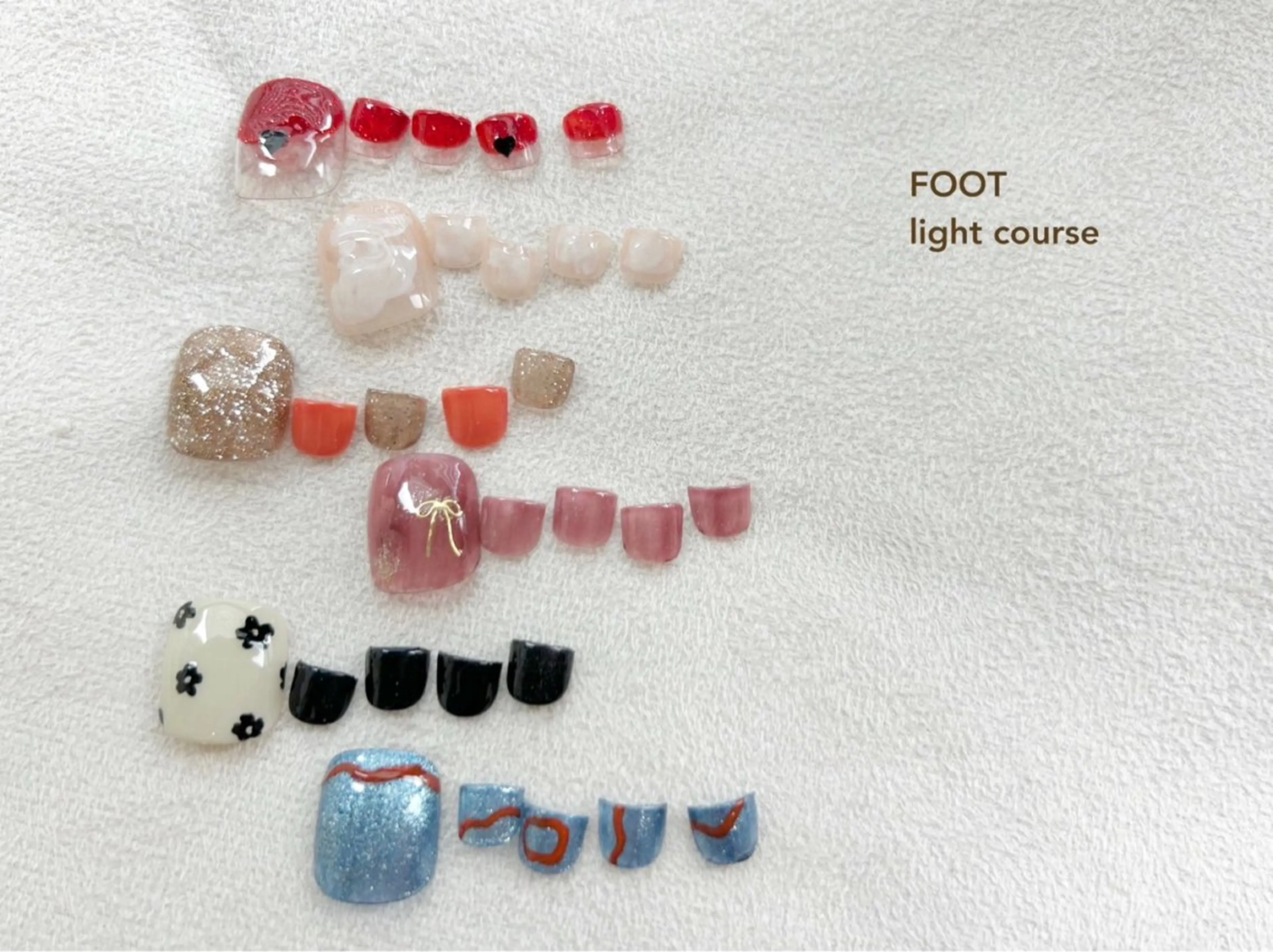 フットライトコース🌼.*［ジェルOFFあり］の写真