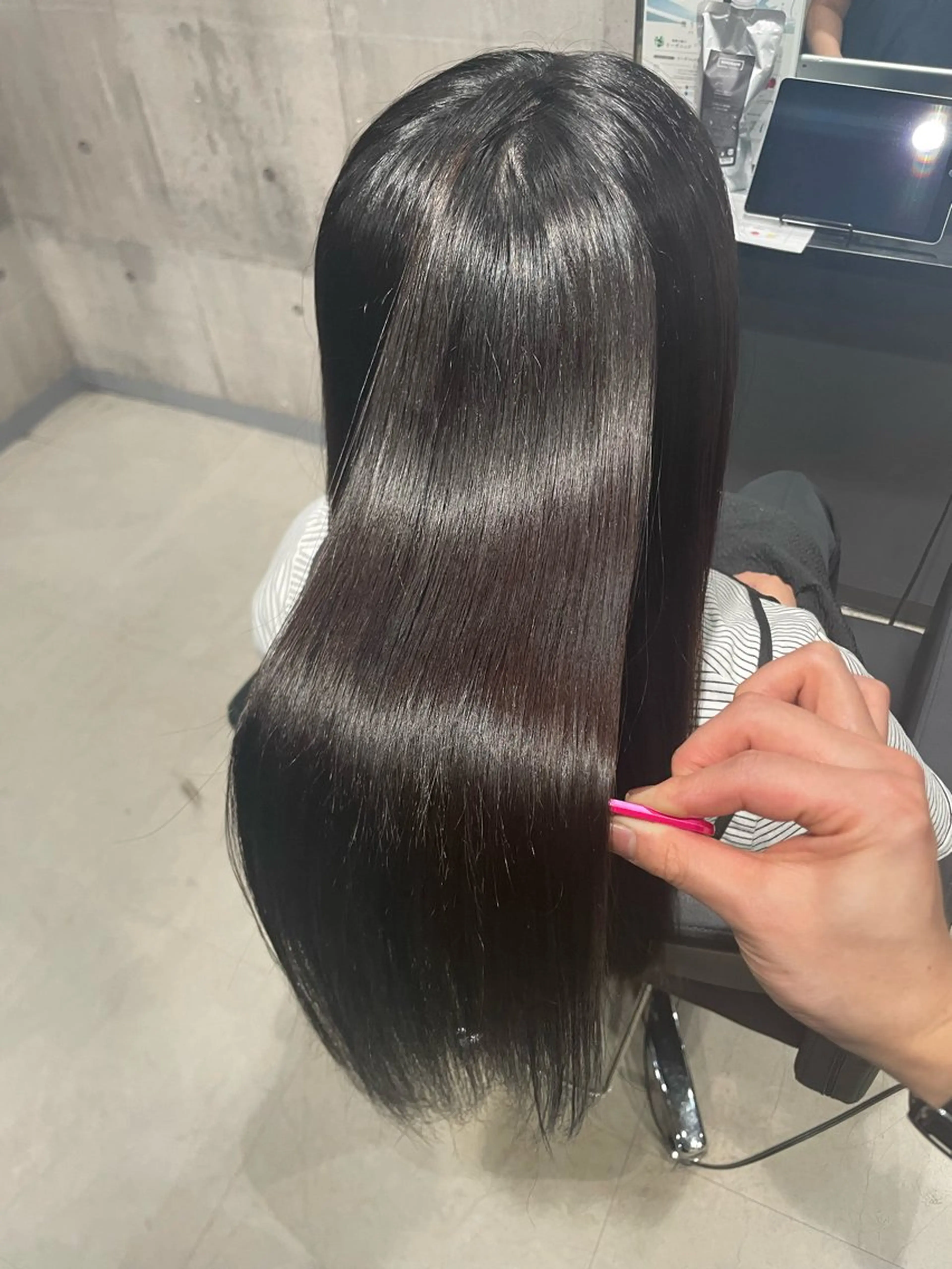 ロング カラー 酸性ストレート 🫧透明感/美髪🫧 Hiroakiのヘアスタイル
