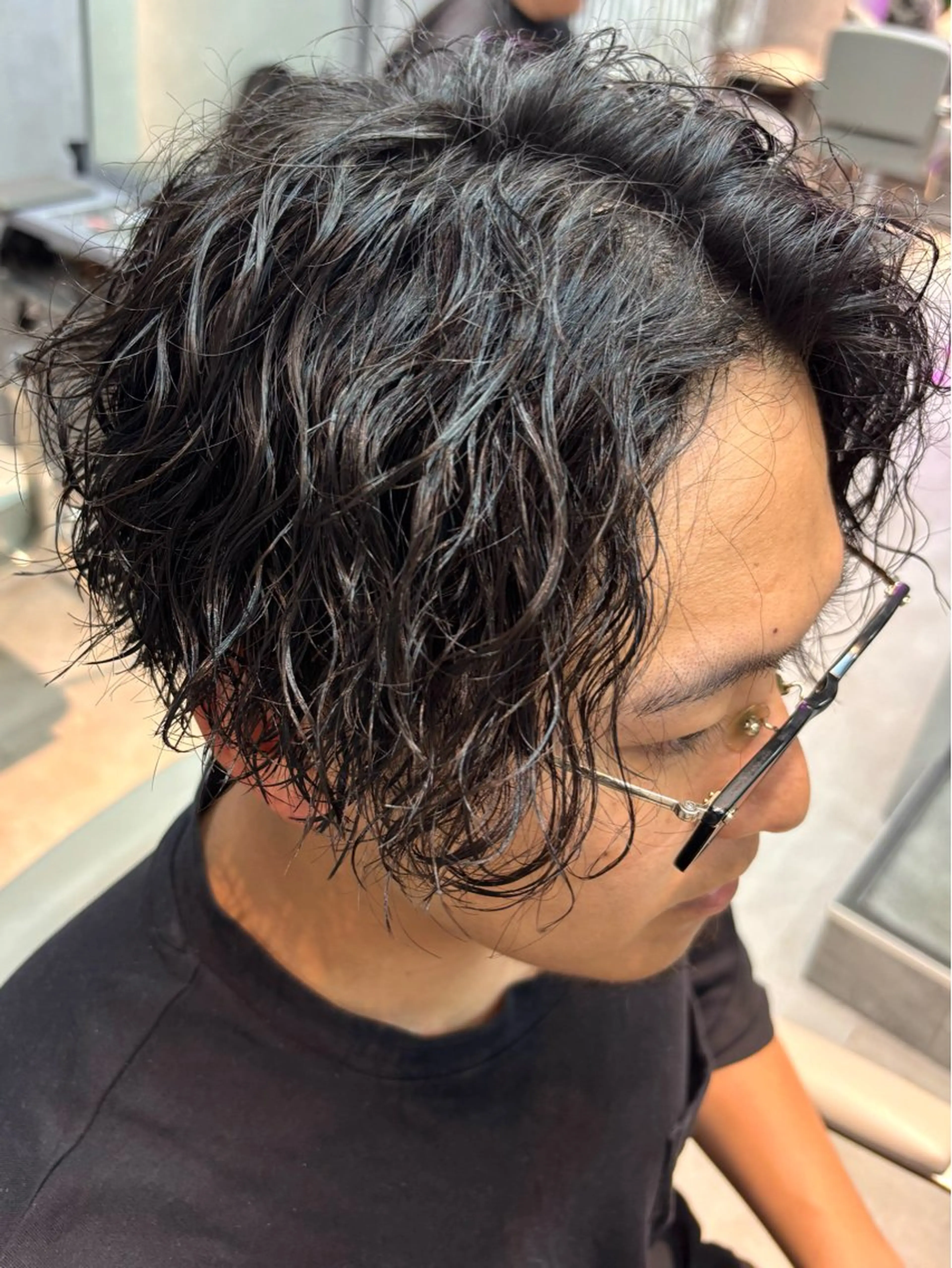ショート パーマ メンズ カット パーマ Miura Kaitoのヘアスタイル