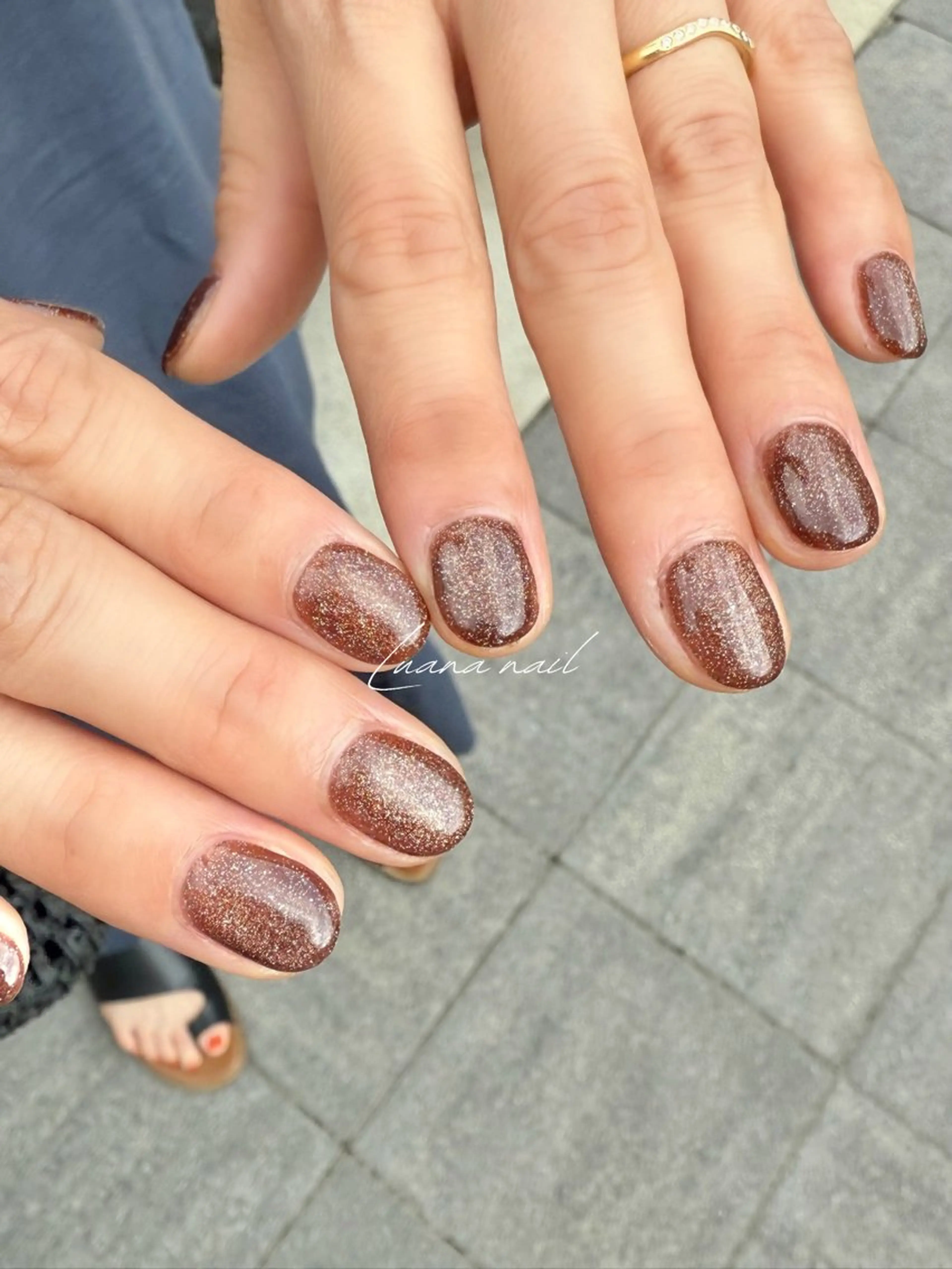 ネイル マグネットネイル Luana nailのネイルデザイン