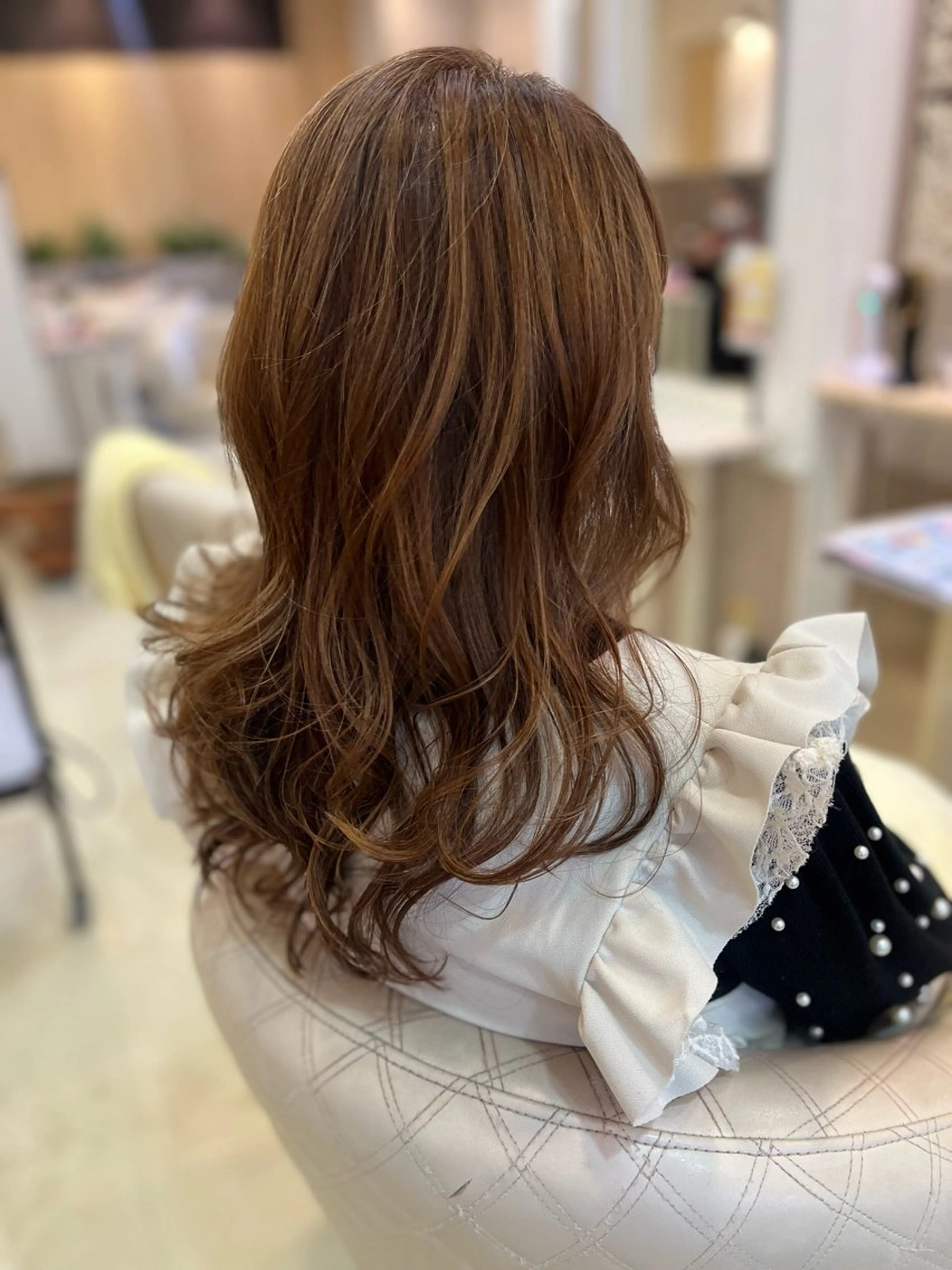 ロング 橋野 凜のヘアスタイル