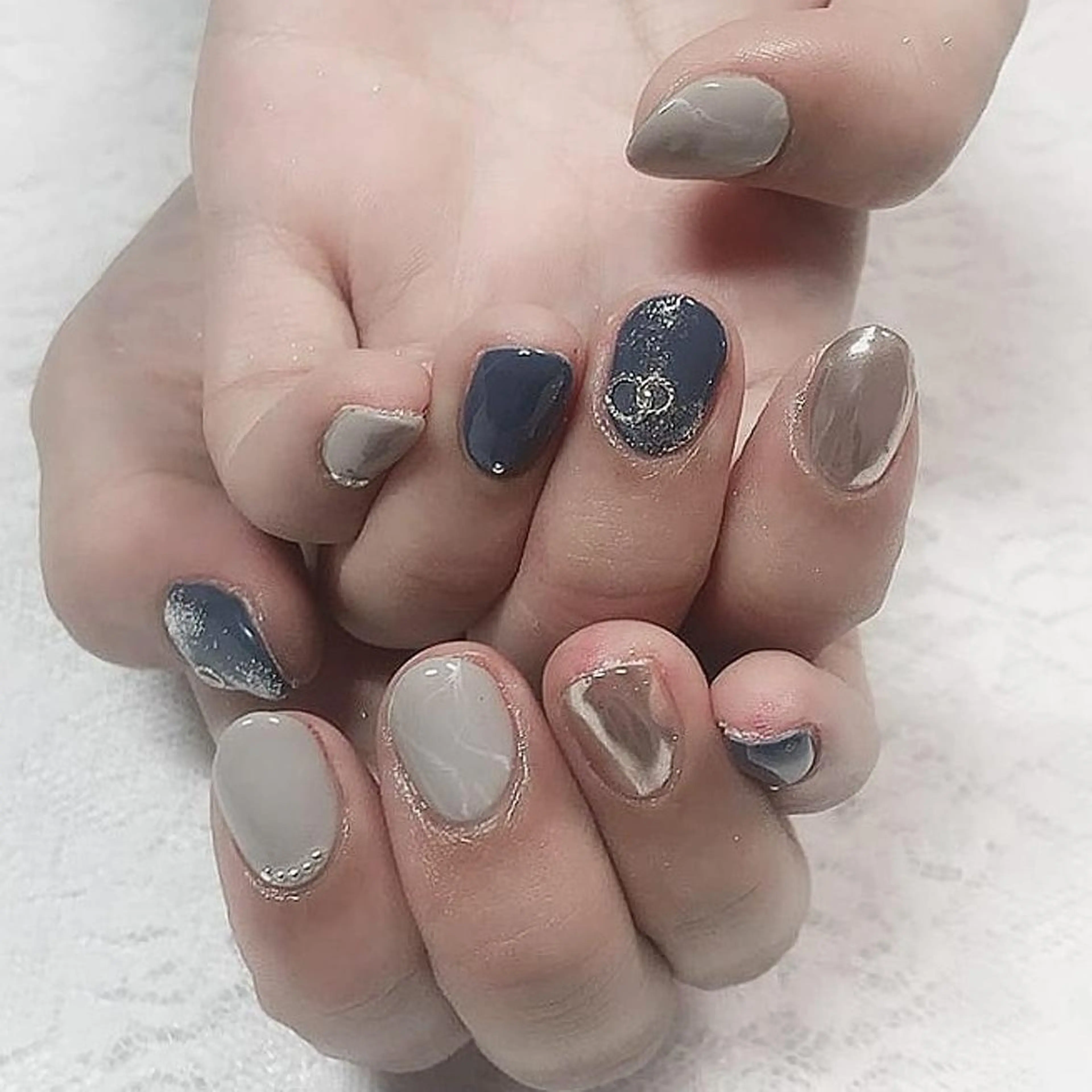ネイル ハンドネイル ハンドケア lylynail YUUKAのネイルデザイン