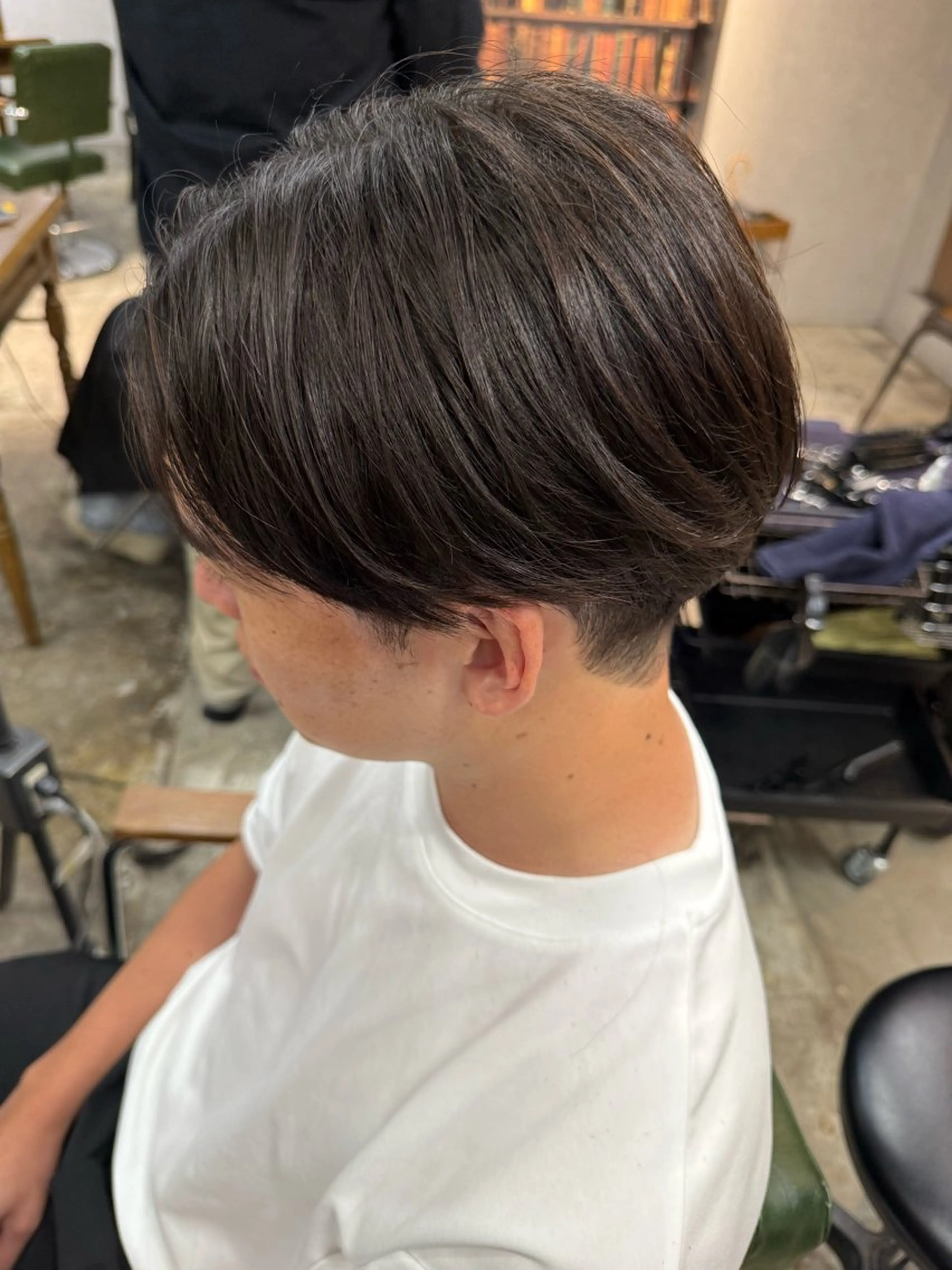 ショート メンズ T Hのヘアスタイル