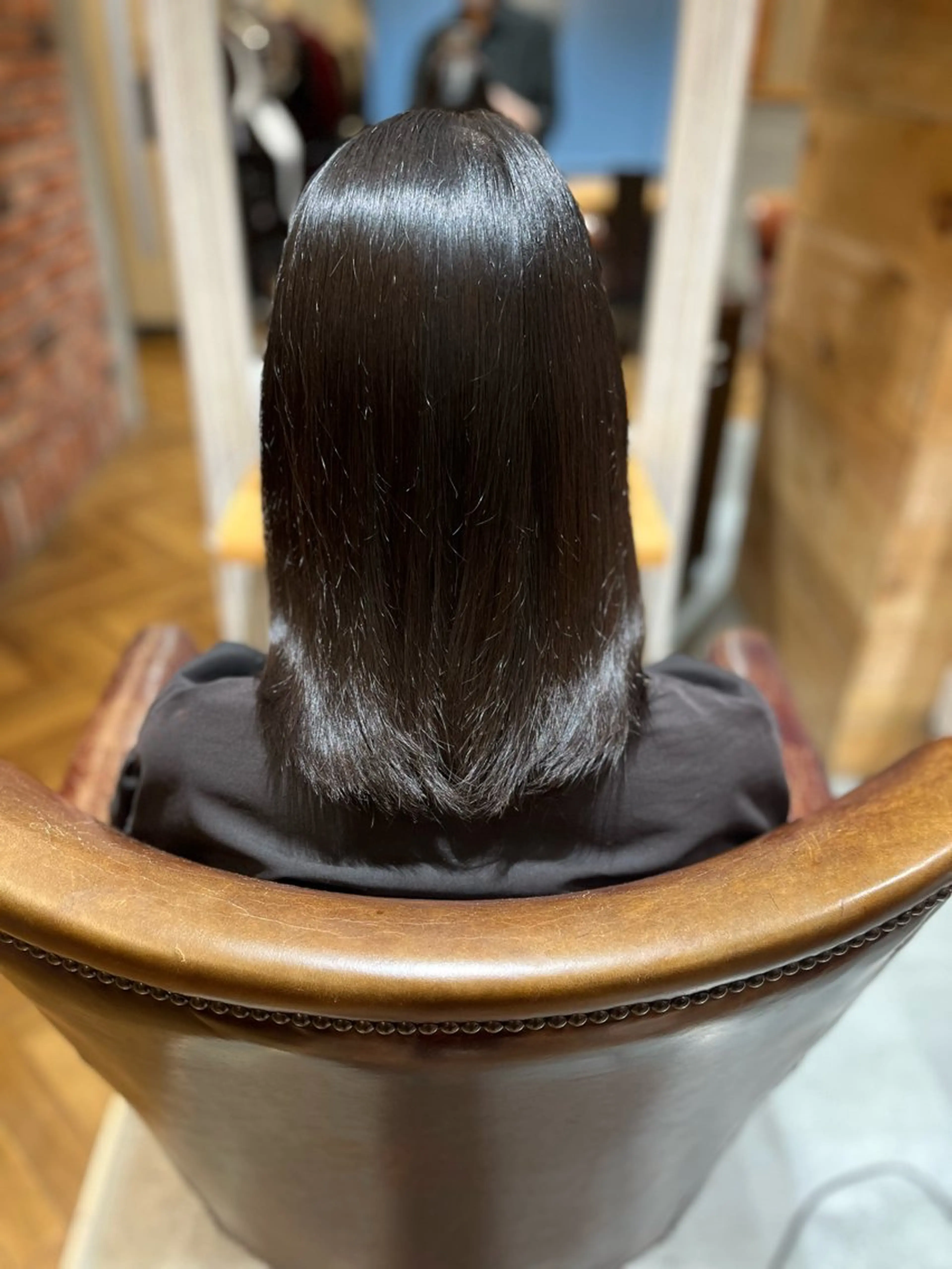 セミロング 菊地 真優のヘアスタイル