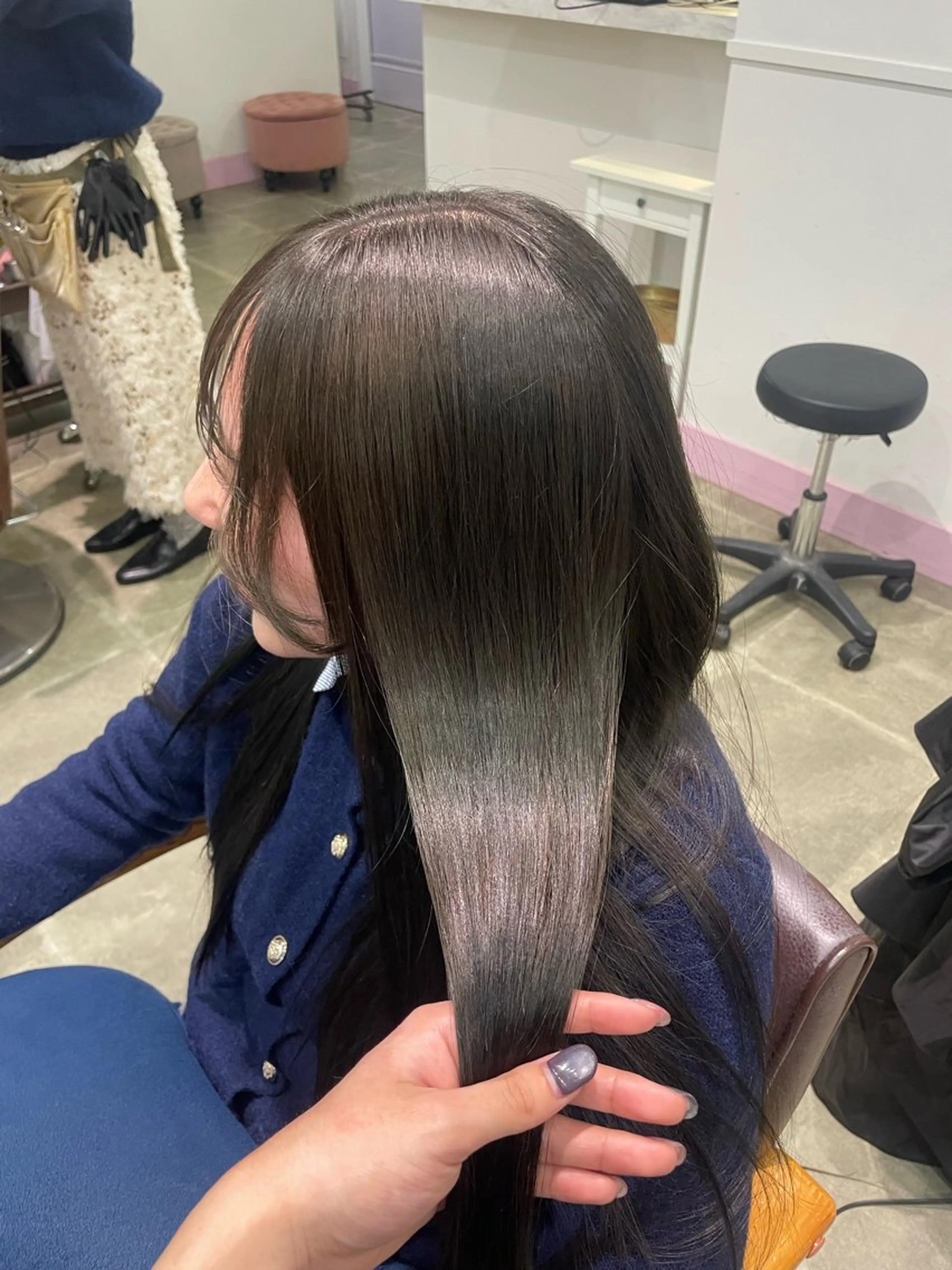 ロング カラー ヘアカラー 艶髪／透明感カラー／ 鈴木 琳太朗のヘアスタイル