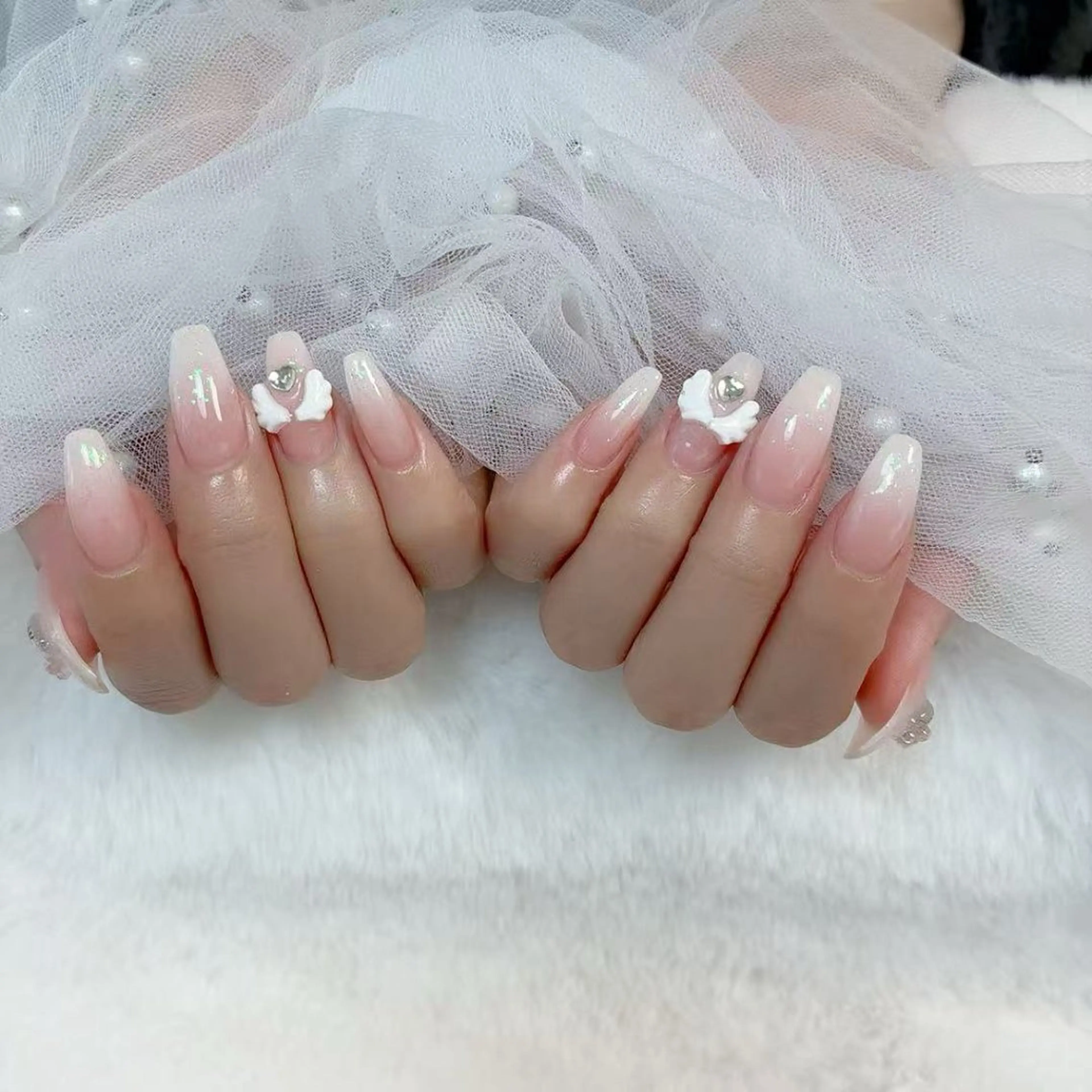 ネイル 持ち込み ハンドネイル B·U Nail大宮 長さだし専門店のネイルデザイン